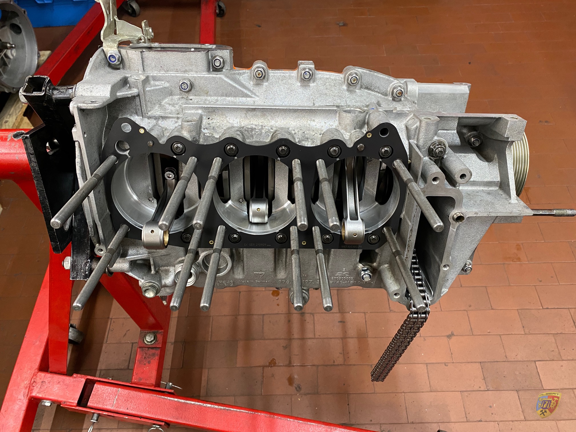 Porsche 991.1 GT3 Cup Motor und Getriebe Reparatur