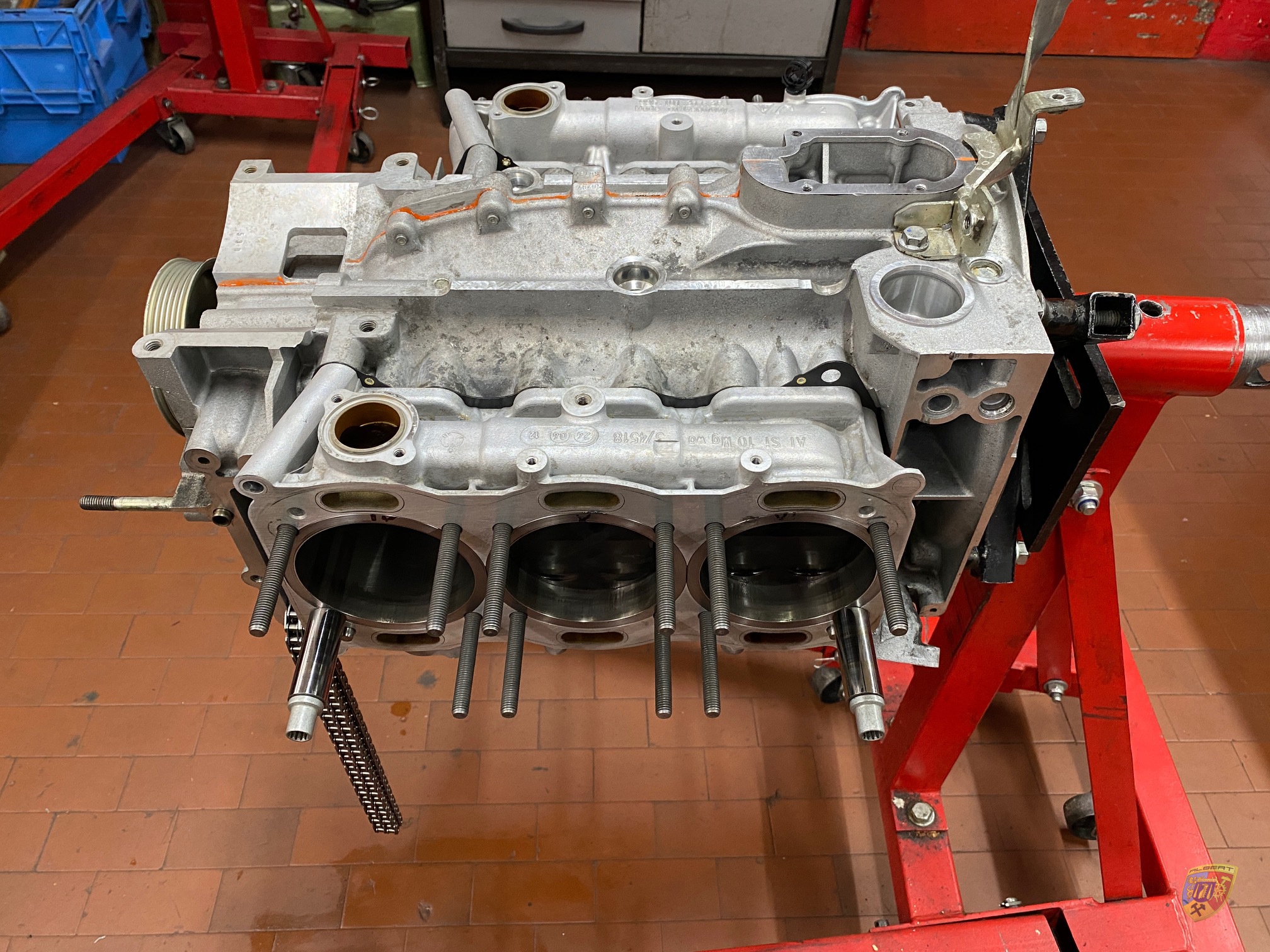 Porsche 991.1 GT3 Cup Motor und Getriebe Reparatur