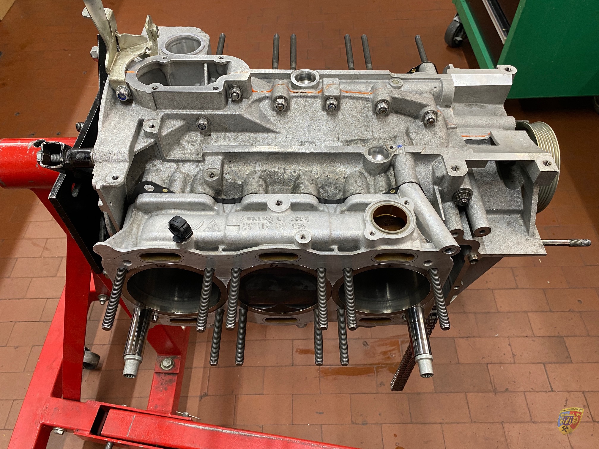 Porsche 991.1 GT3 Cup Motor und Getriebe Reparatur