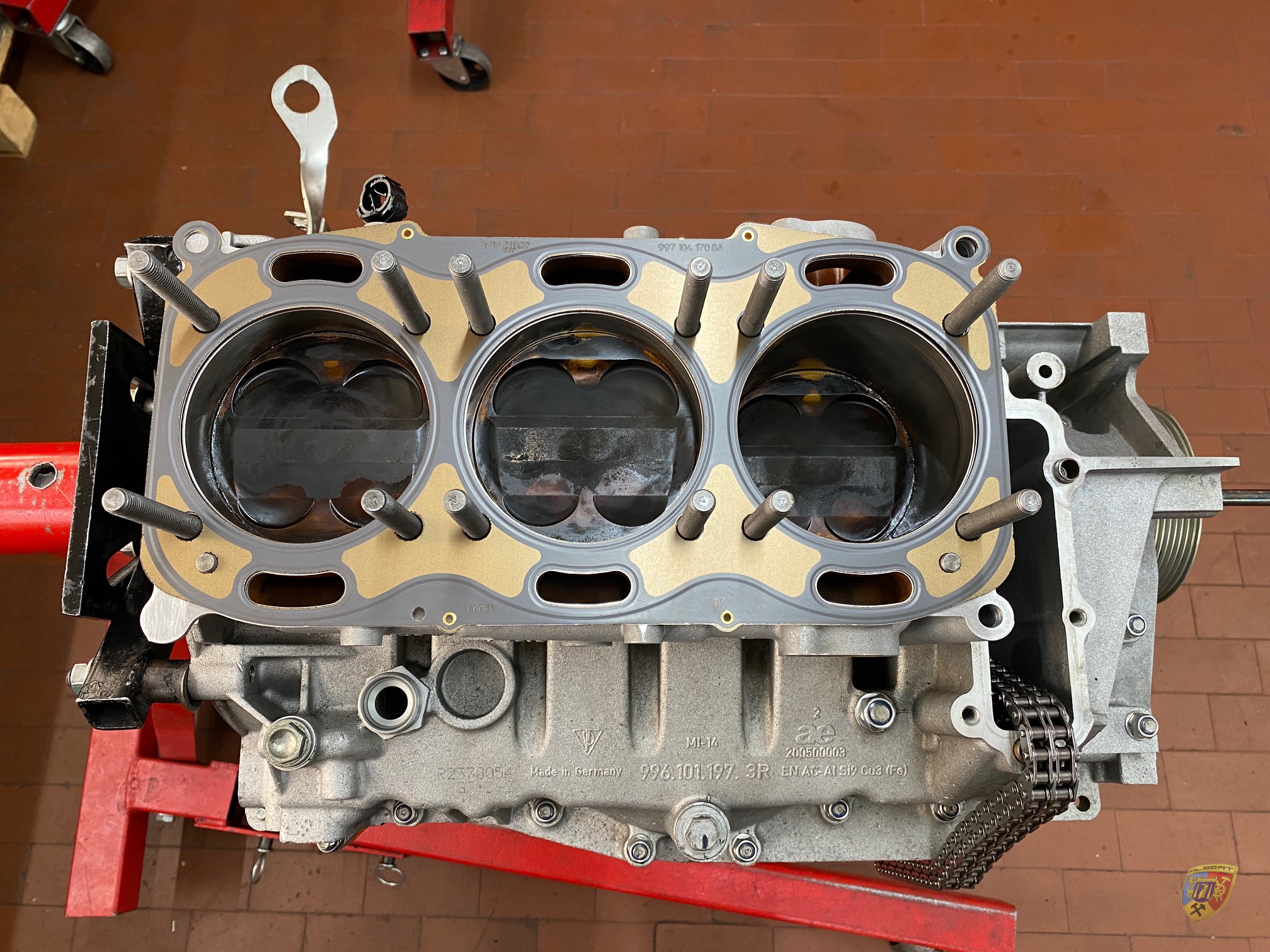 Porsche 991.1 GT3 Cup Motor und Getriebe Reparatur
