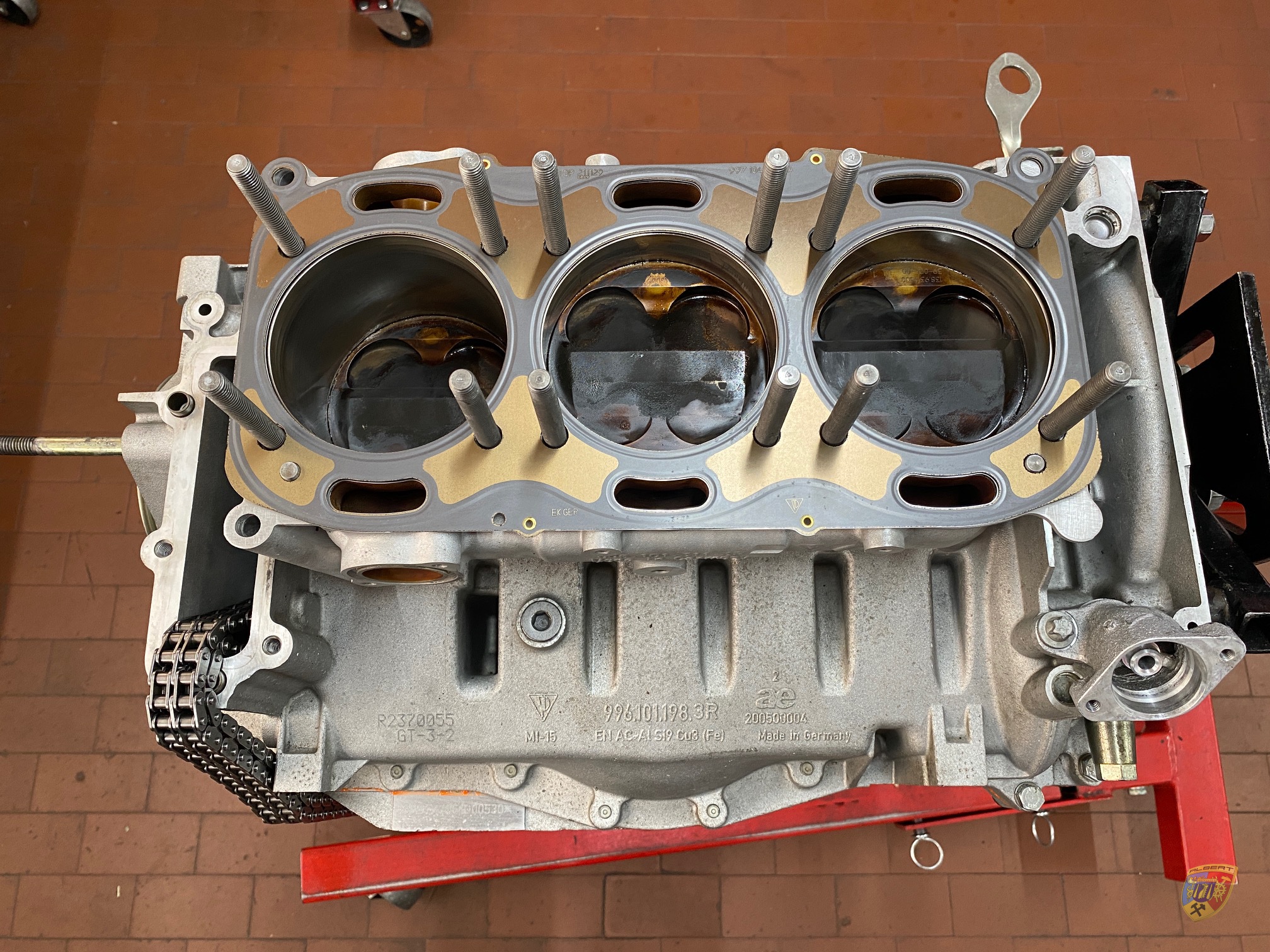 Porsche 991.1 GT3 Cup Motor und Getriebe Reparatur