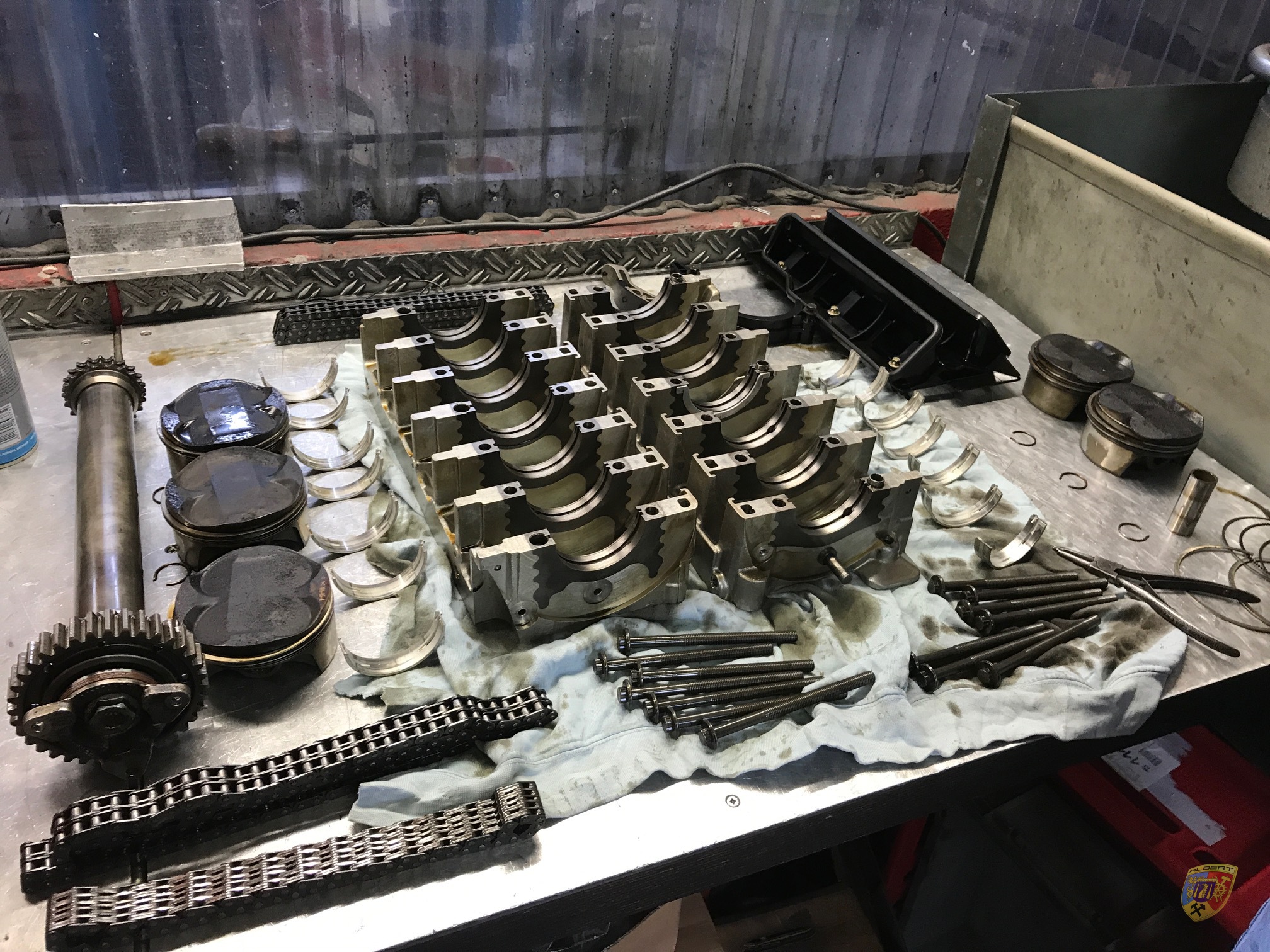 Porsche 997 Carrera Motorschaden Kunde Mxxx