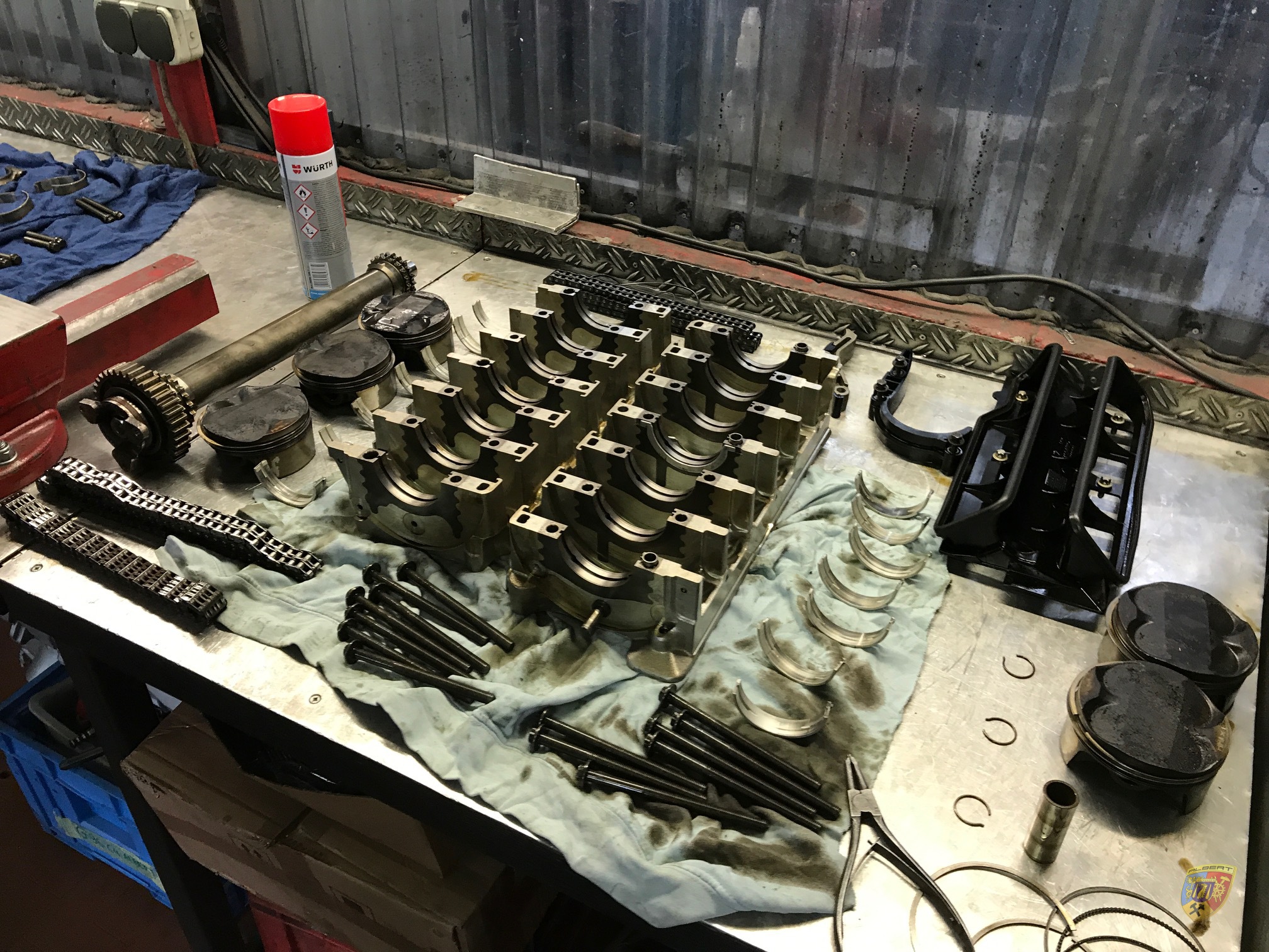 Porsche 997 Carrera Motorschaden Kunde Mxxx