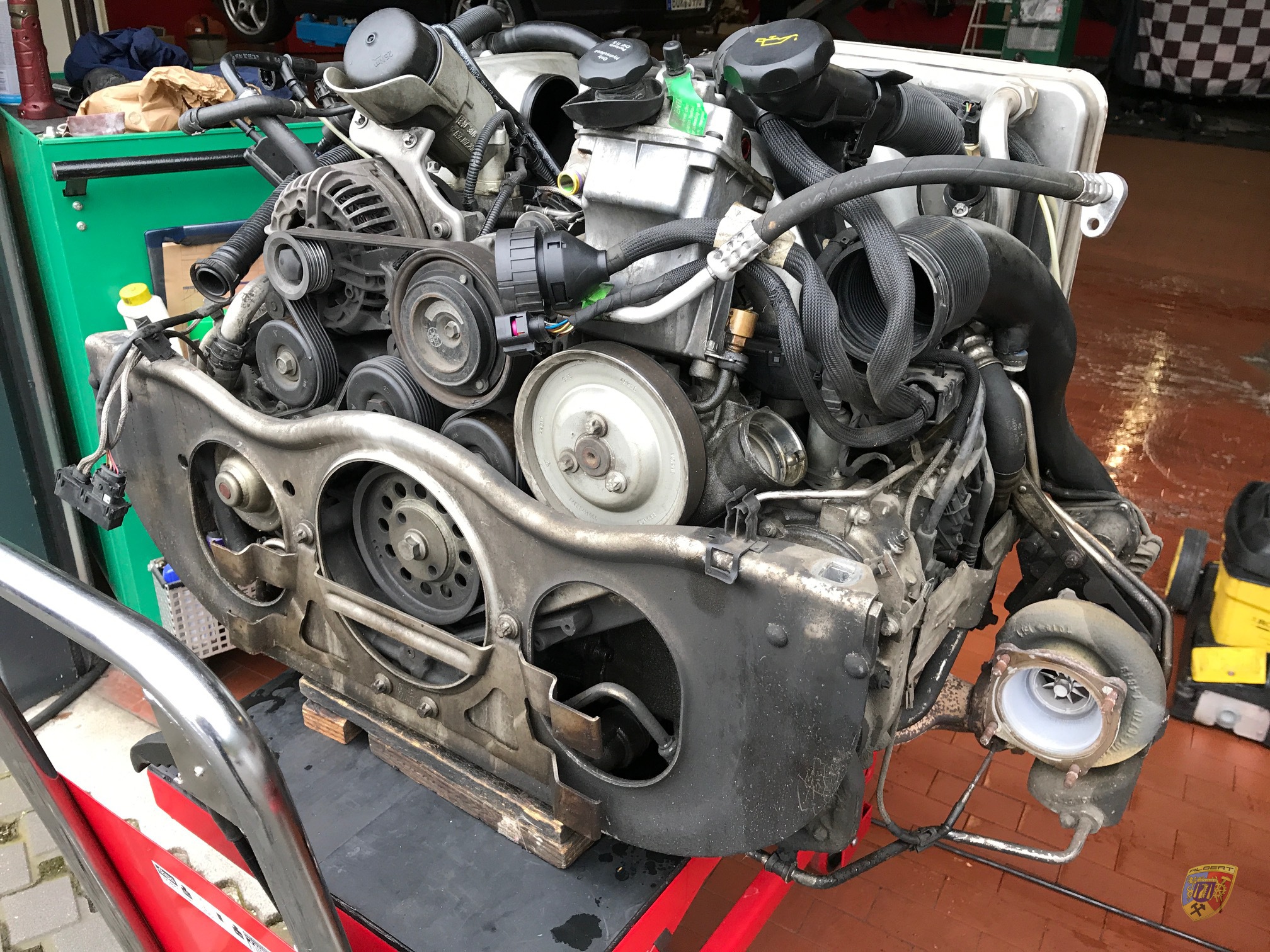 Porsche 997 Carrera Motorschaden Kunde Mxxx