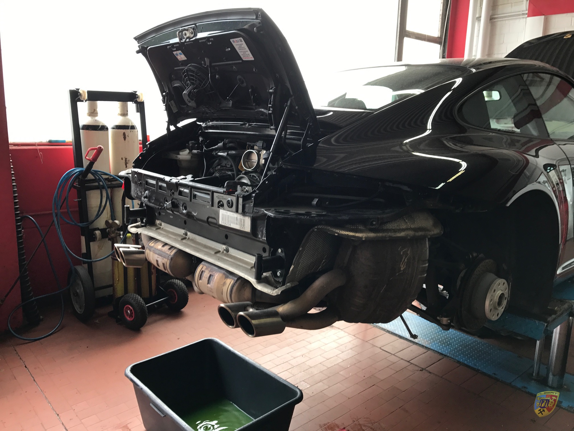 Porsche 997 Carrera Motorschaden Kunde Mxxx