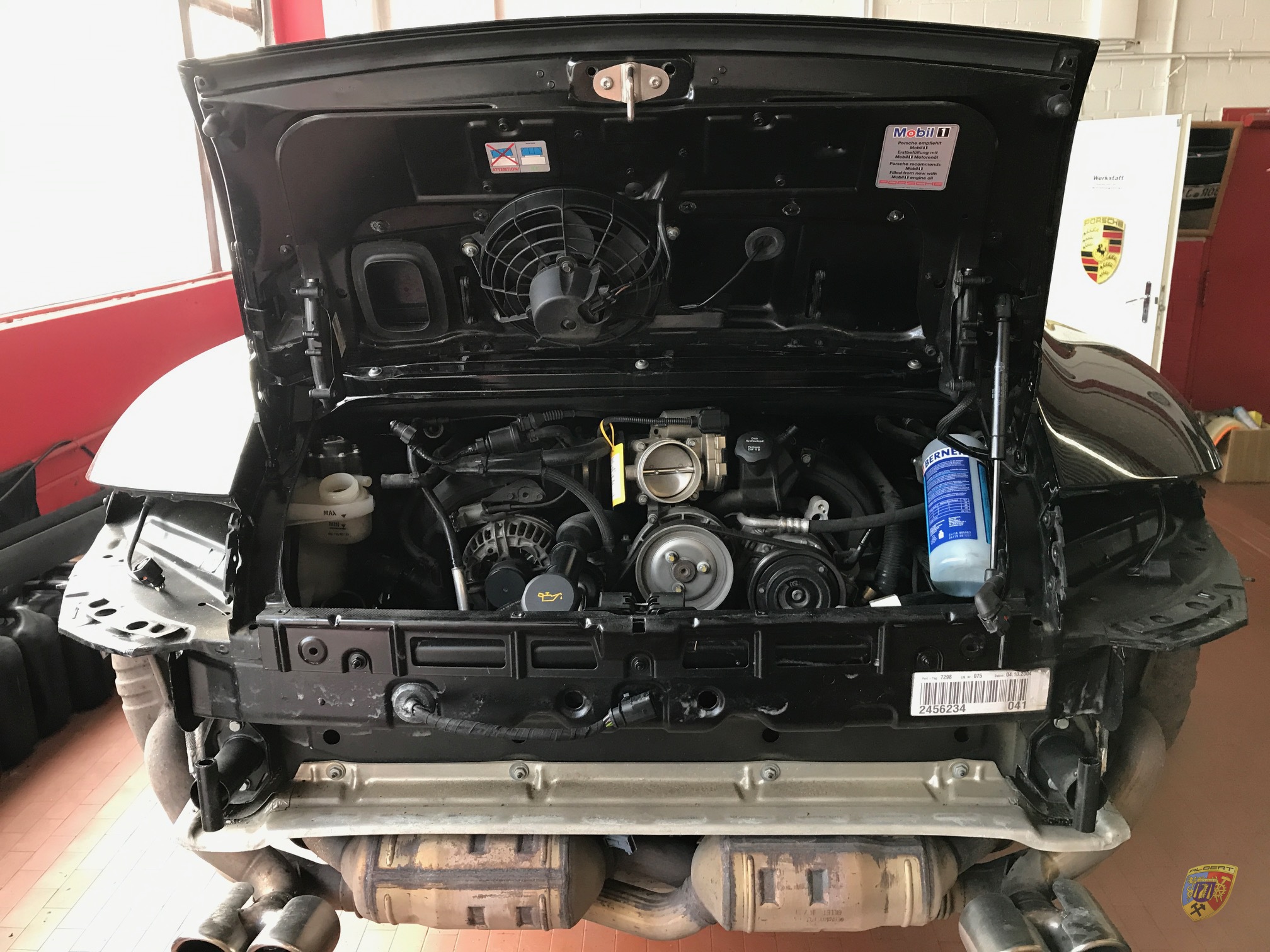 Porsche 997 Carrera Motorschaden Kunde Mxxx