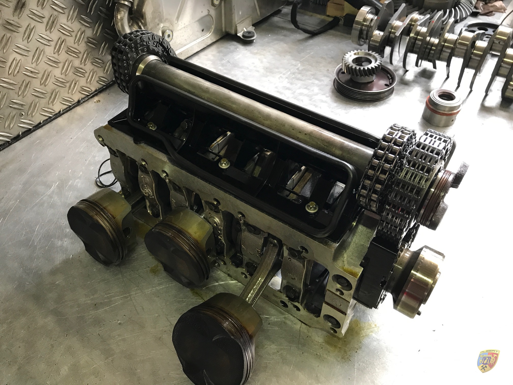 Porsche 997 Carrera Motorschaden Kunde Mxxx
