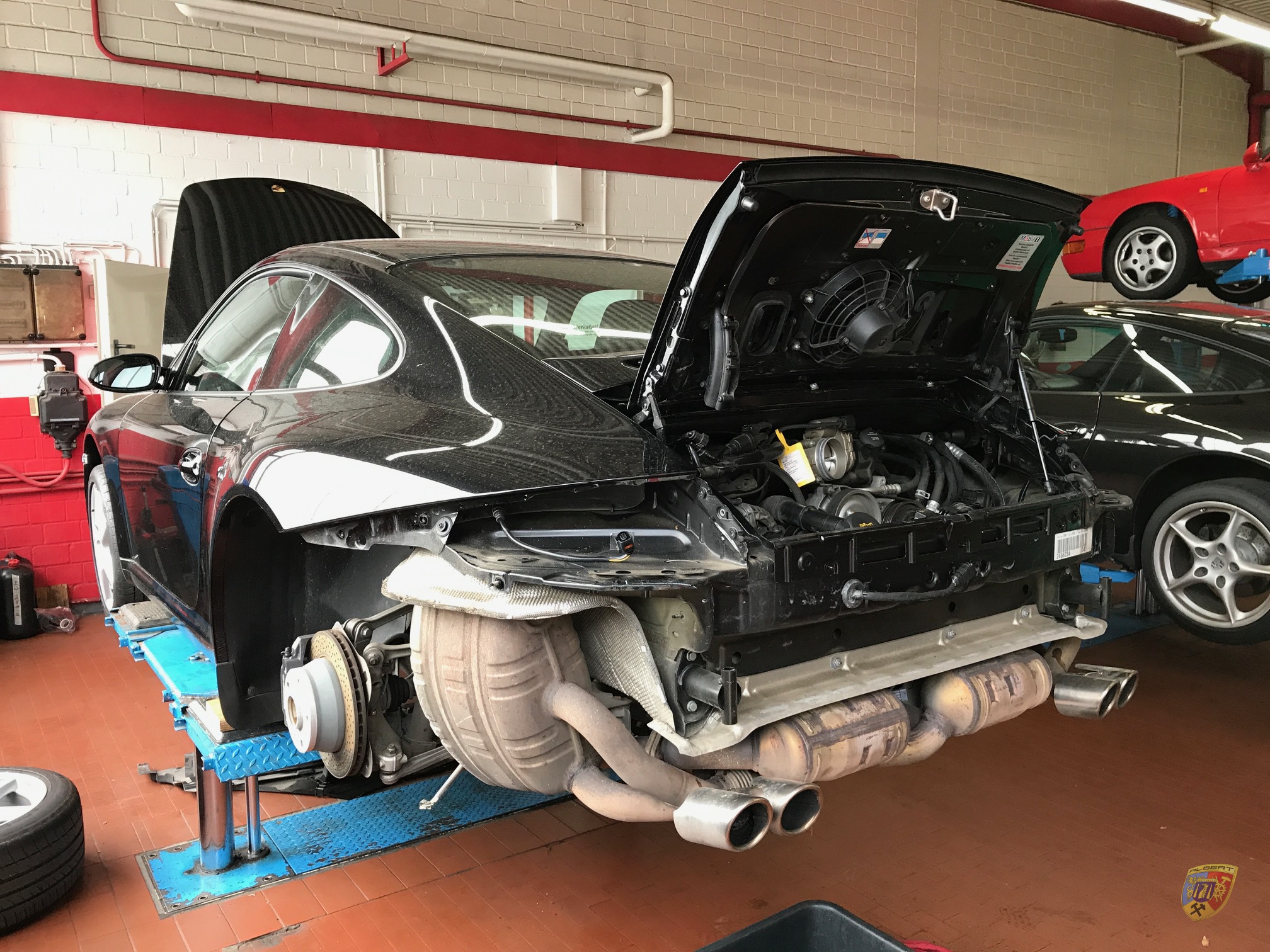 Porsche 997 Carrera Motorschaden Kunde Mxxx