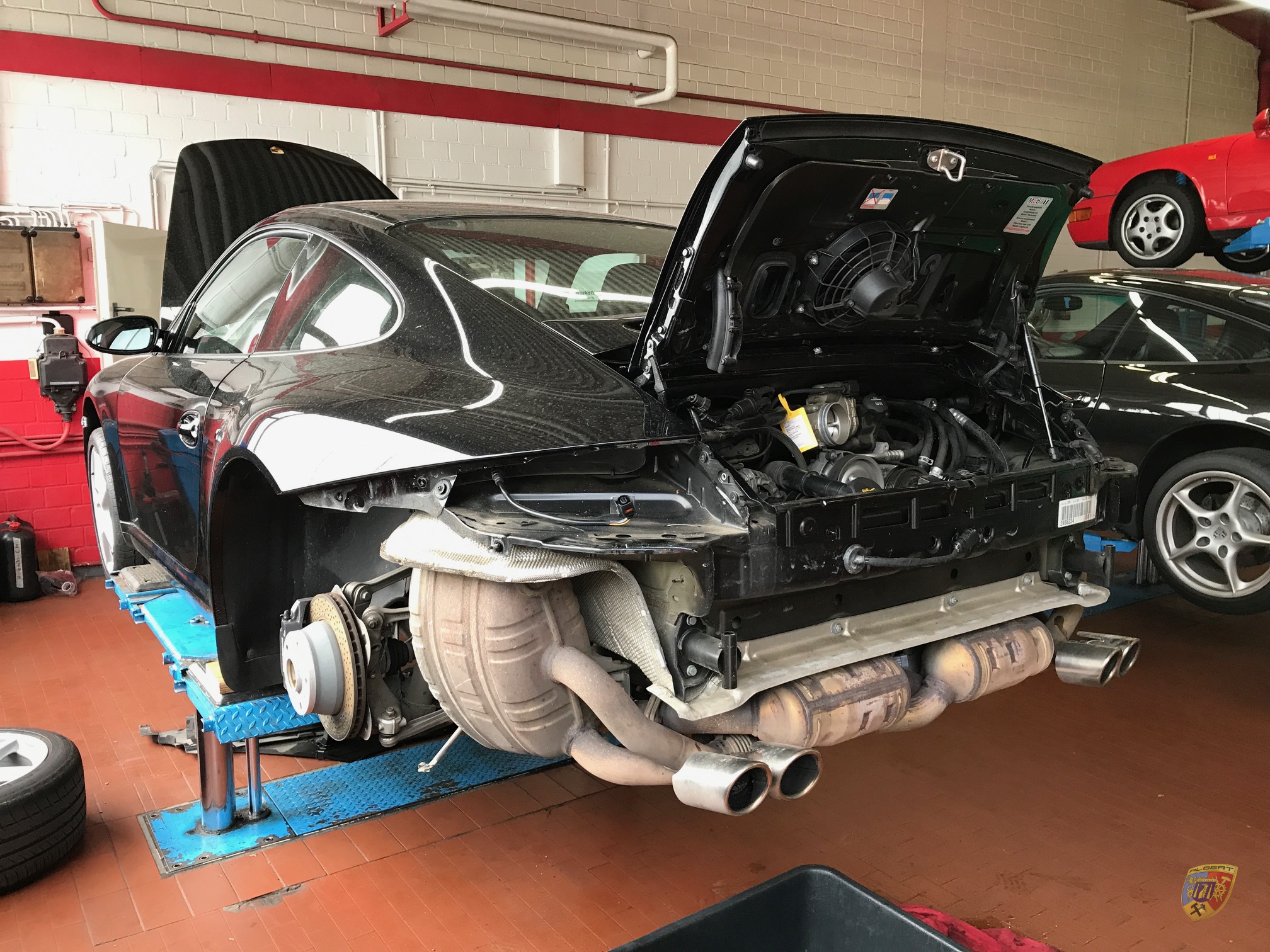 Porsche 997 Carrera Motorschaden Kunde Mxxx