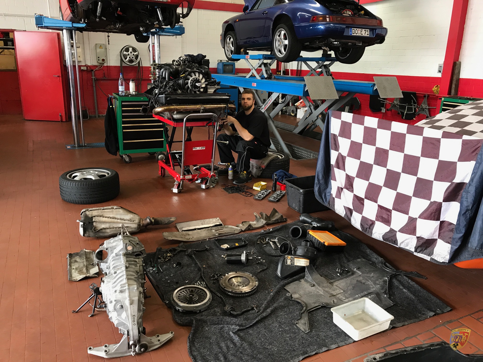 Porsche 997 Carrera Motorschaden Kunde Mxxx