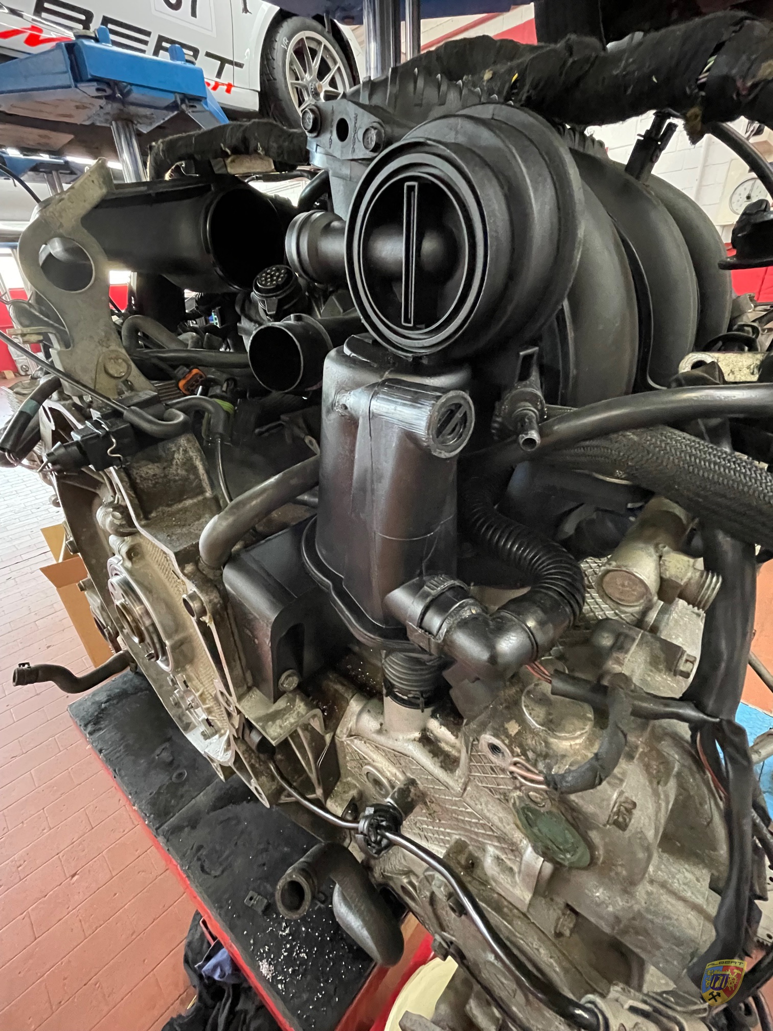 Porsche 986 Boxster Motorabdichtung Scholz/Hahn