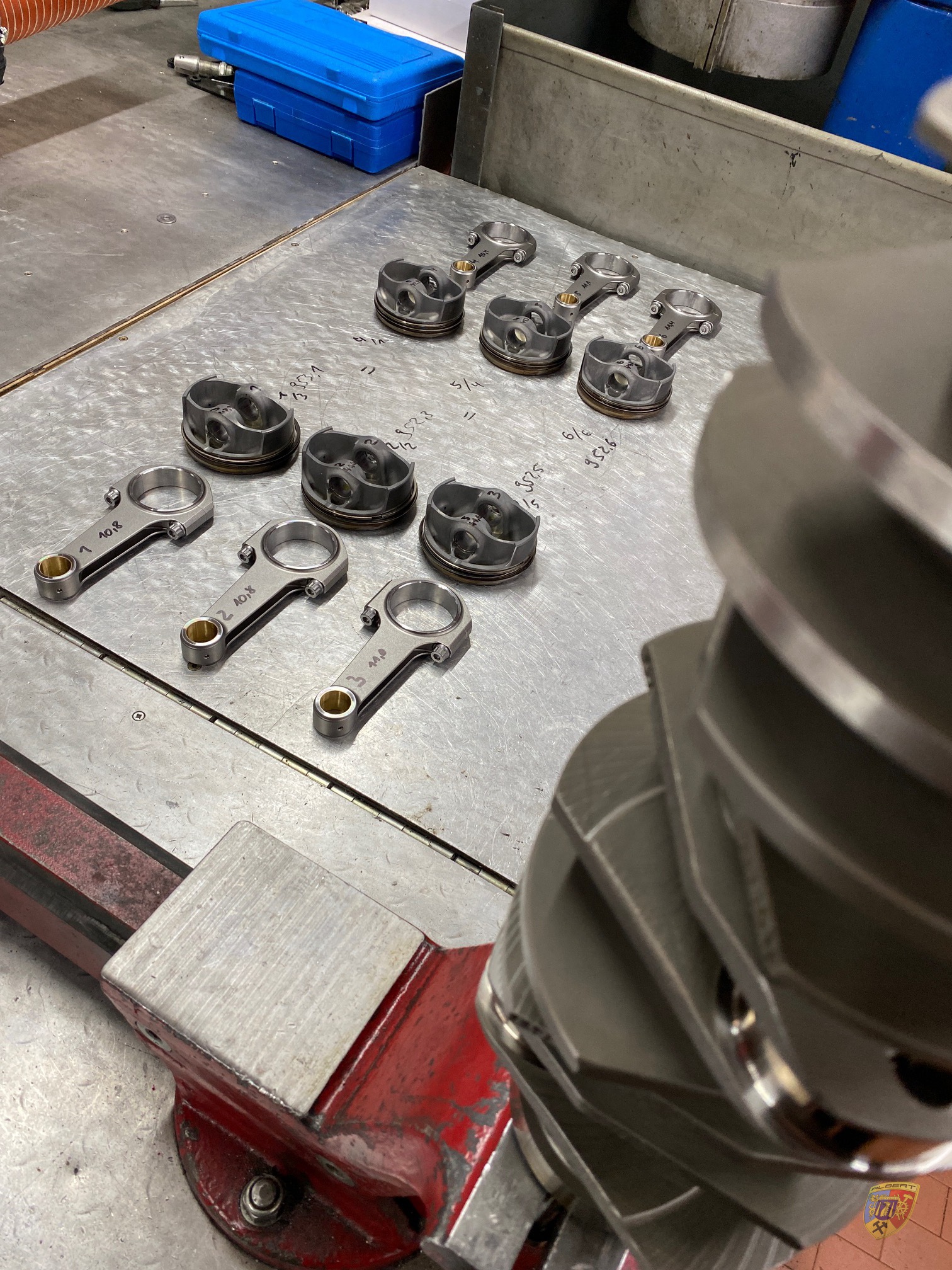 Porsche 991 GT3 Cup Motorrevision und Upgrade