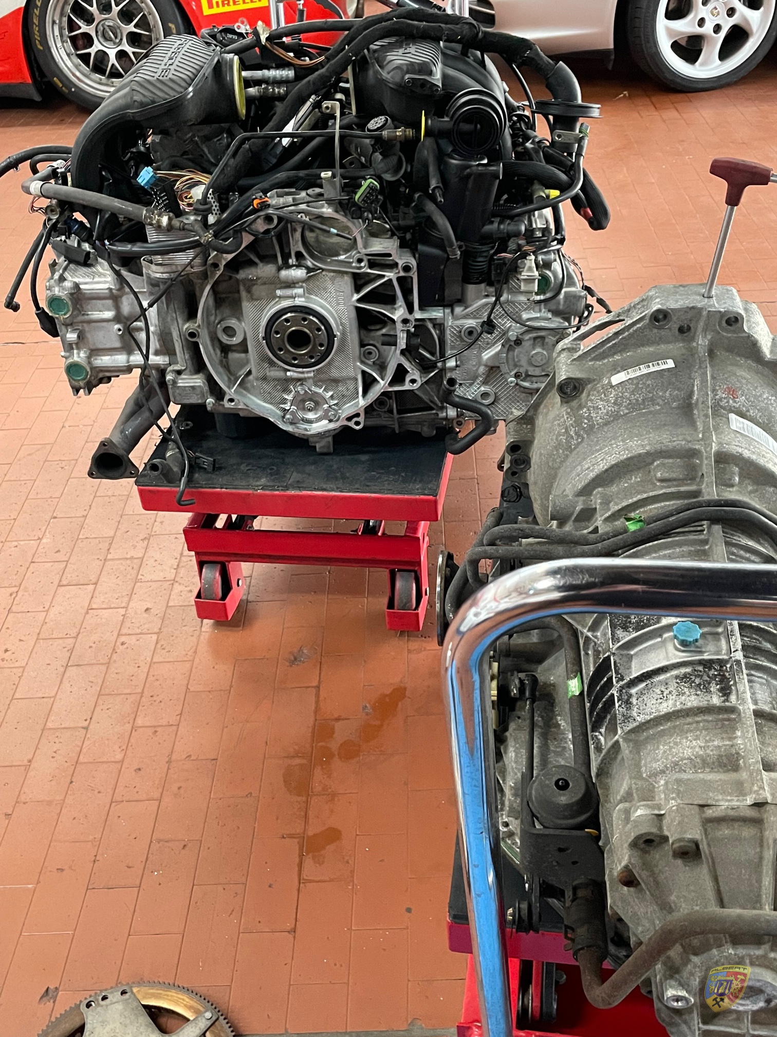 Porsche 986 Boxster Motorabdichtung Scholz/Hahn