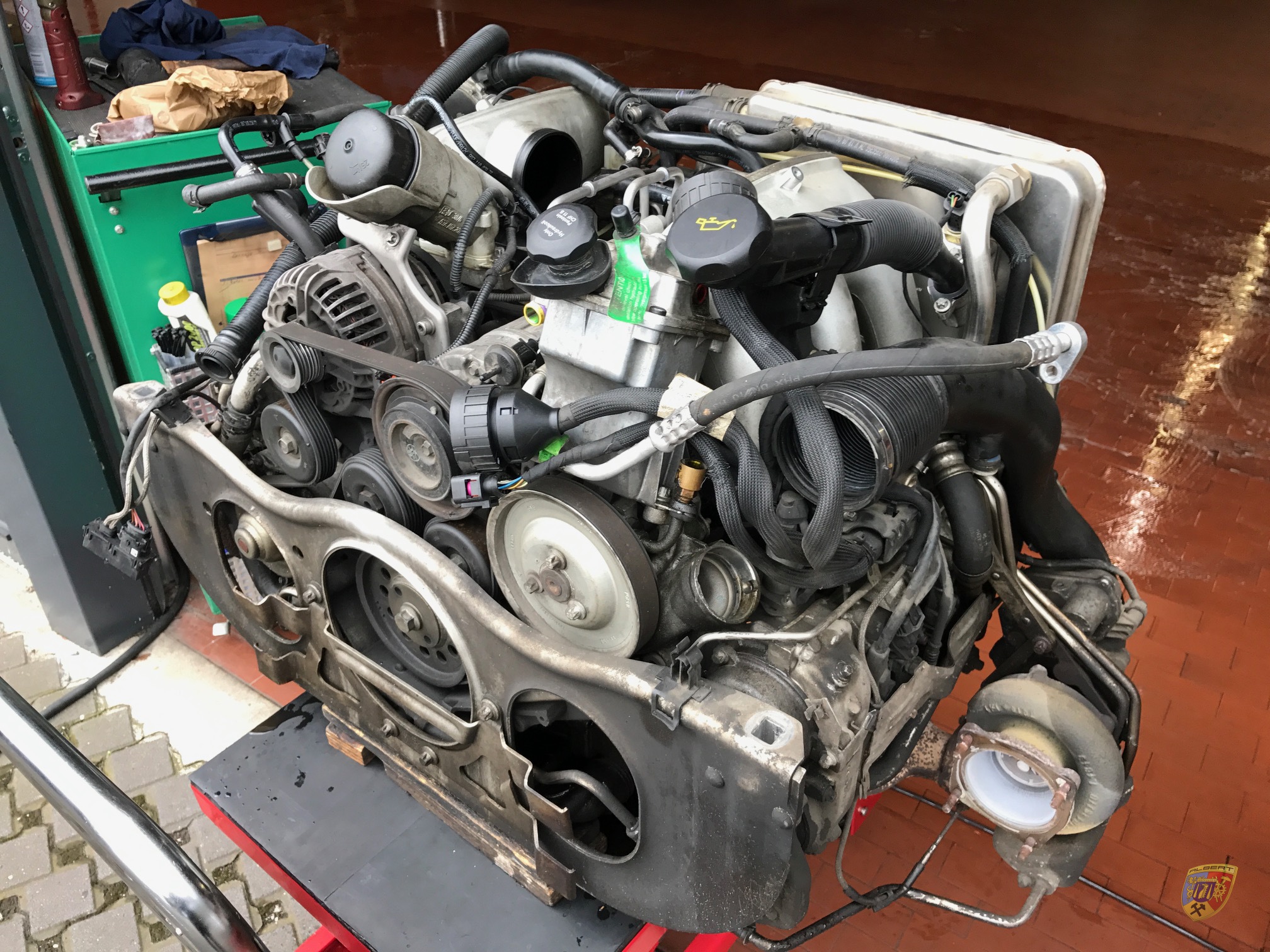Porsche 997 Carrera Motorschaden Kunde Mxxx