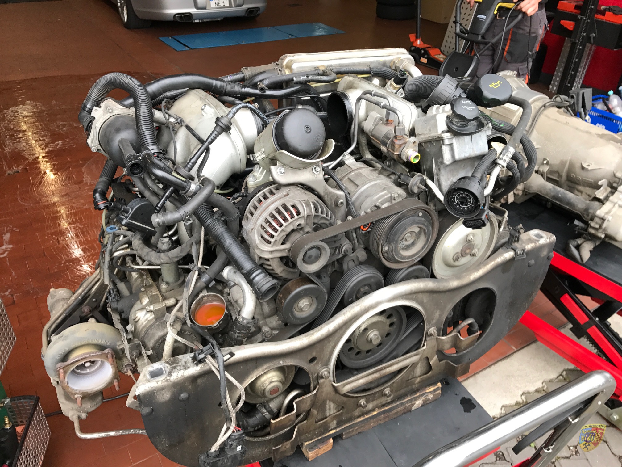 Porsche 997 Carrera Motorschaden Kunde Mxxx
