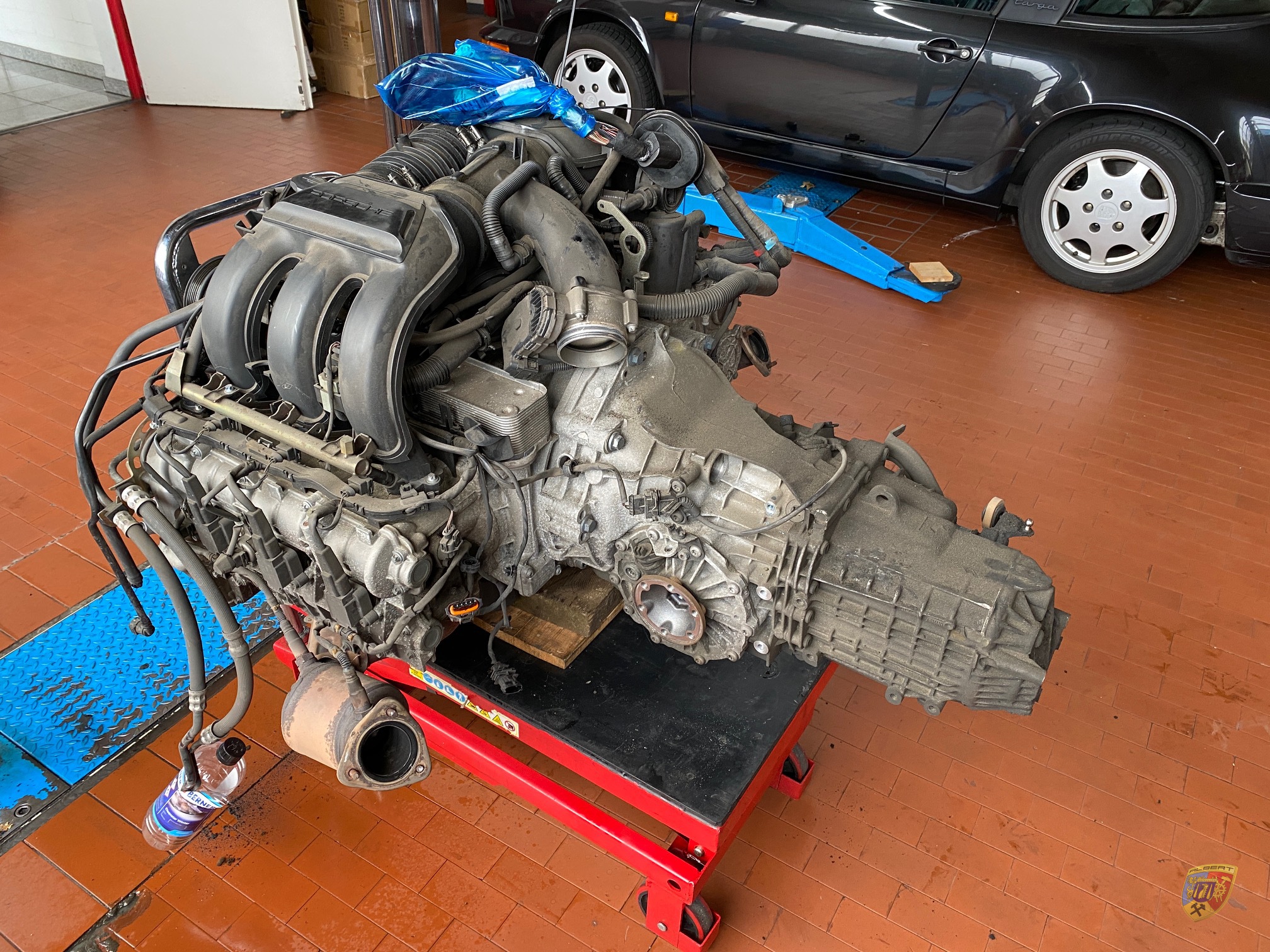 Porsche 987 Cayman Motorschaden und Upgrade auf 3.7 Liter Asar