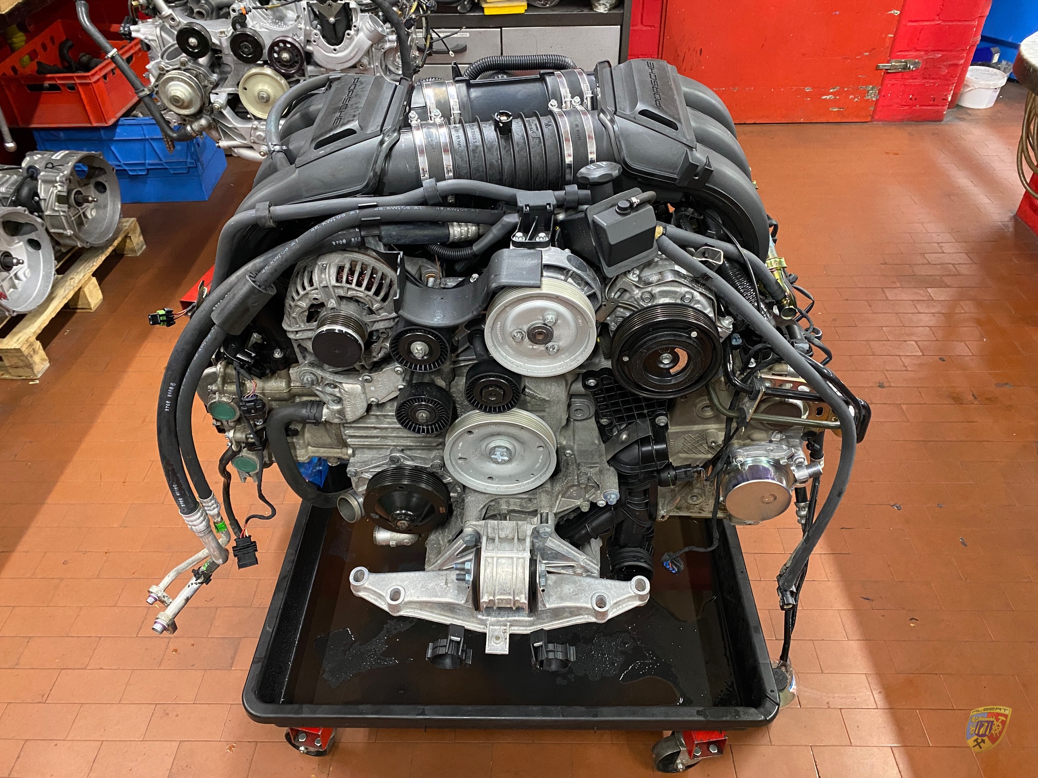 Porsche 987 Cayman Motorschaden und Upgrade auf 3.7 Liter Asar