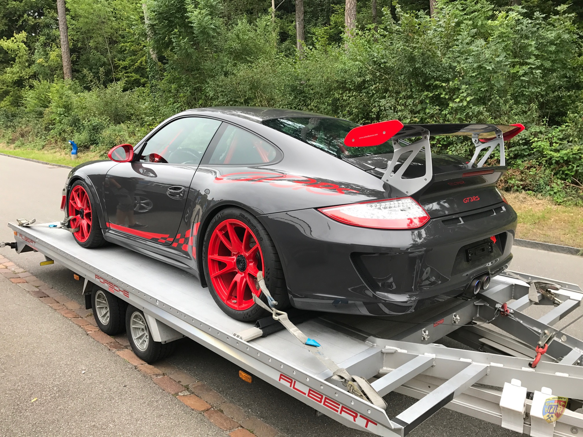 Porsche 997 GT3 RS Motorrevision Kunde Zürich