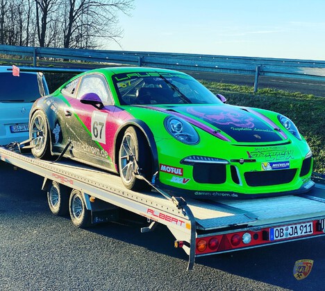 Porsche 991 GT3 Cup Vorbereitung zur PCHC