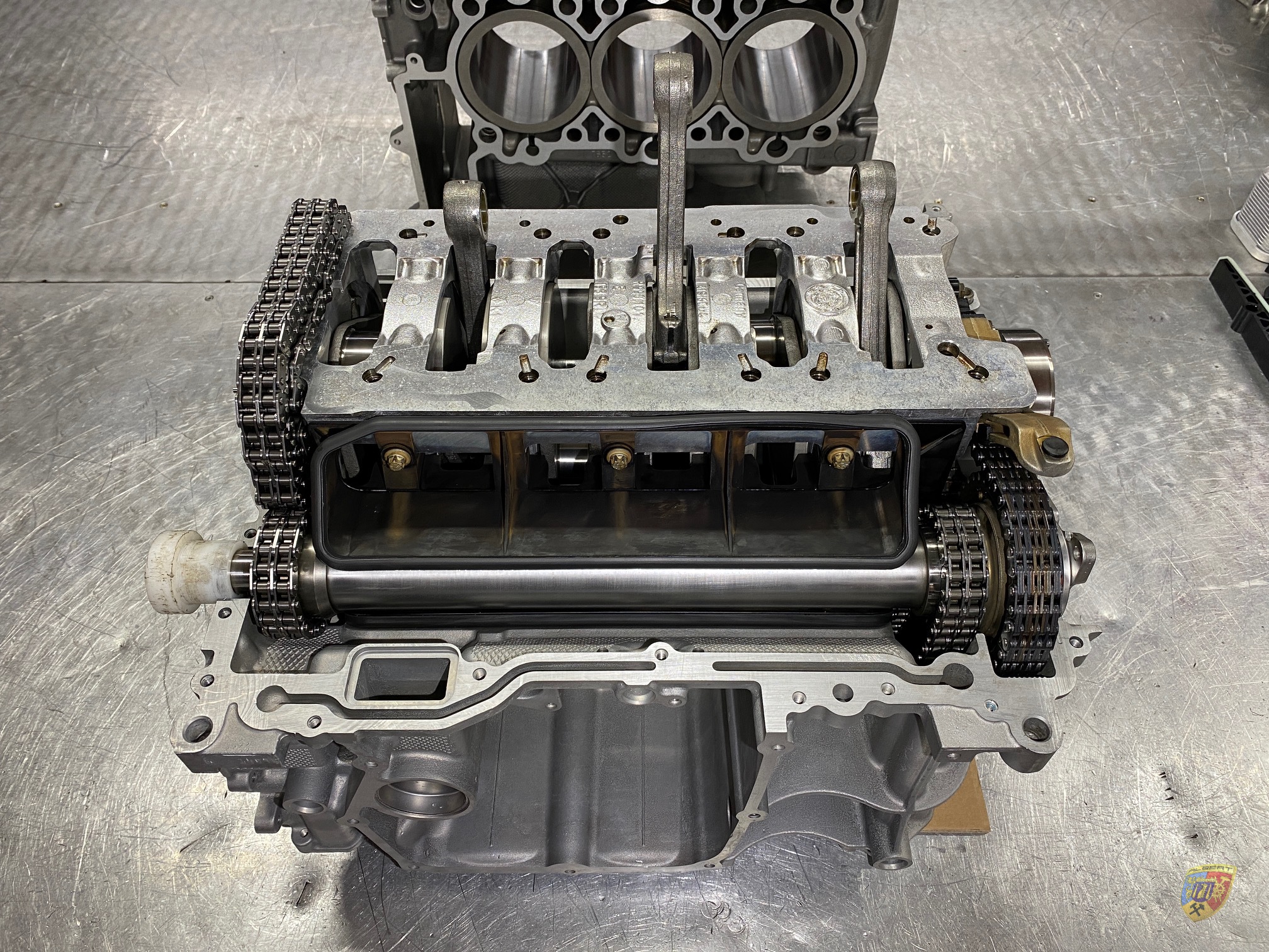 Porsche 987 Cayman Motorschaden und Upgrade auf 3.7 Liter Asar
