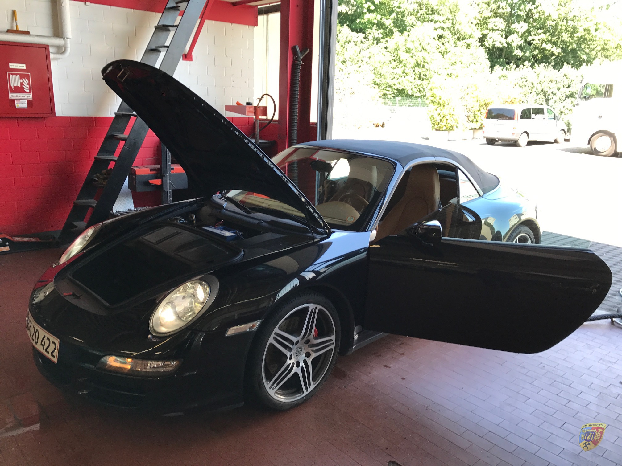 Porsche 997 Carrera Motorschaden Dänemark Kristensen