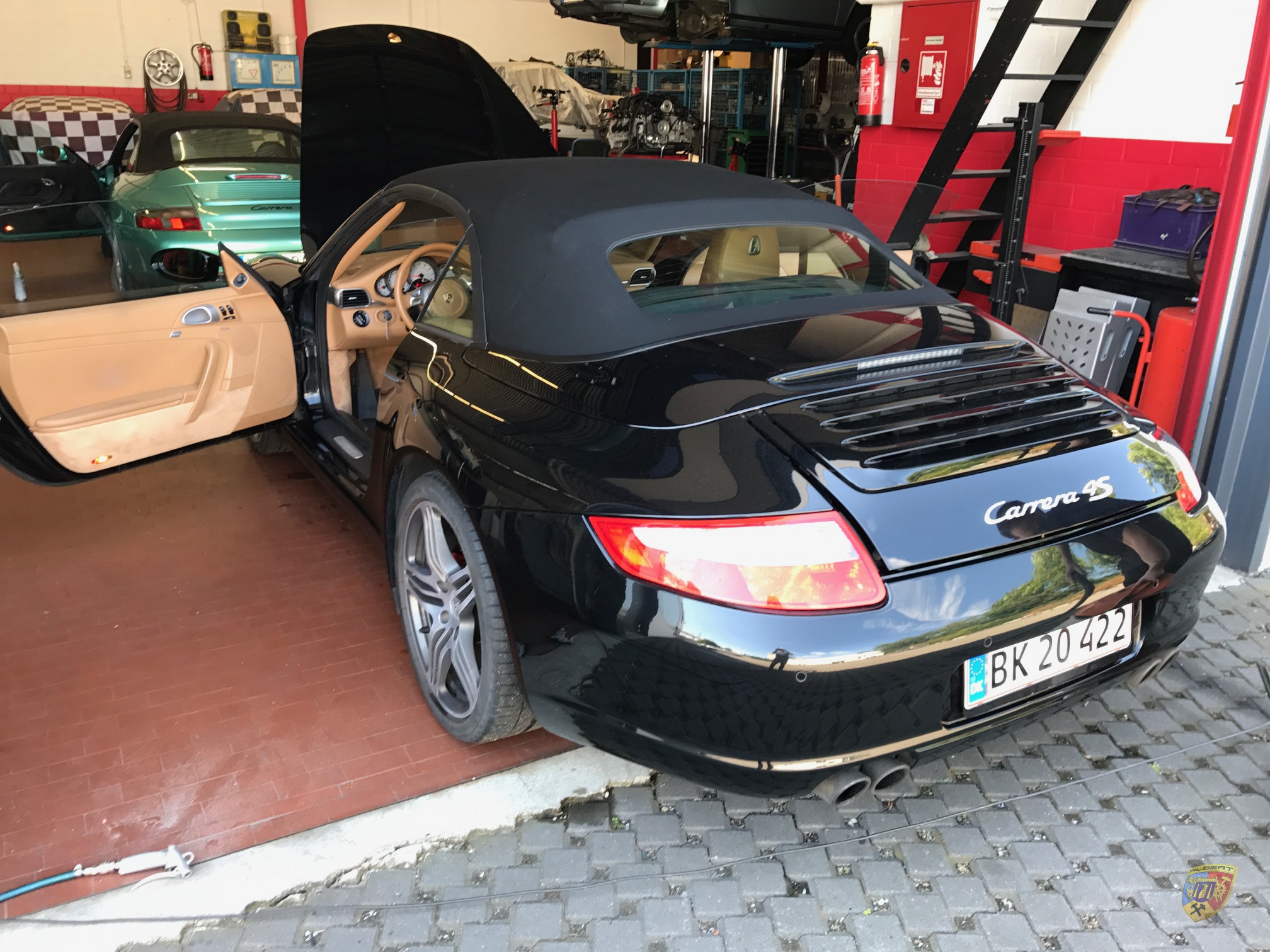 Porsche 997 Carrera Motorschaden Dänemark Kristensen