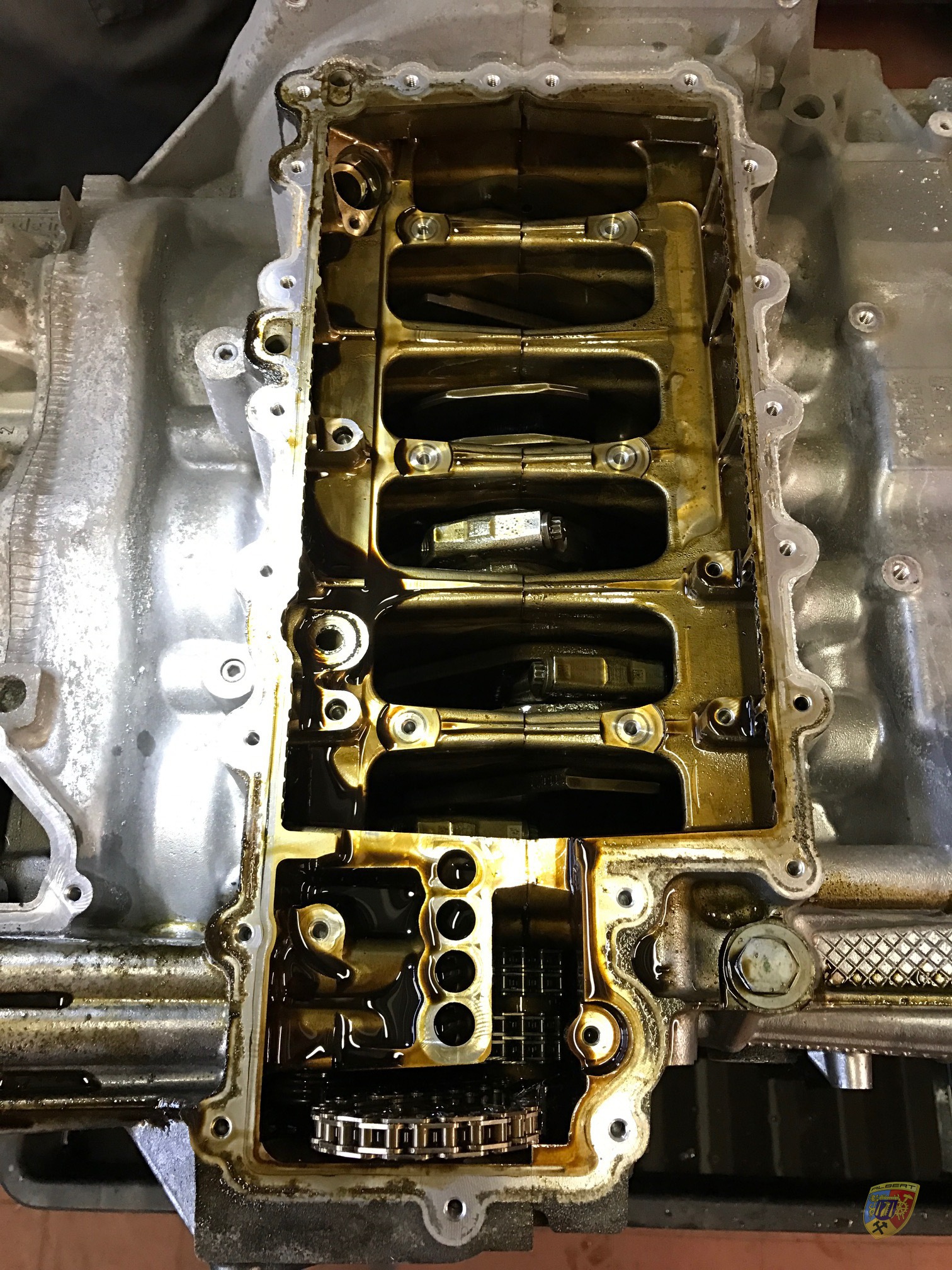 Porsche 997 Carrera Motorschaden Dänemark Kristensen