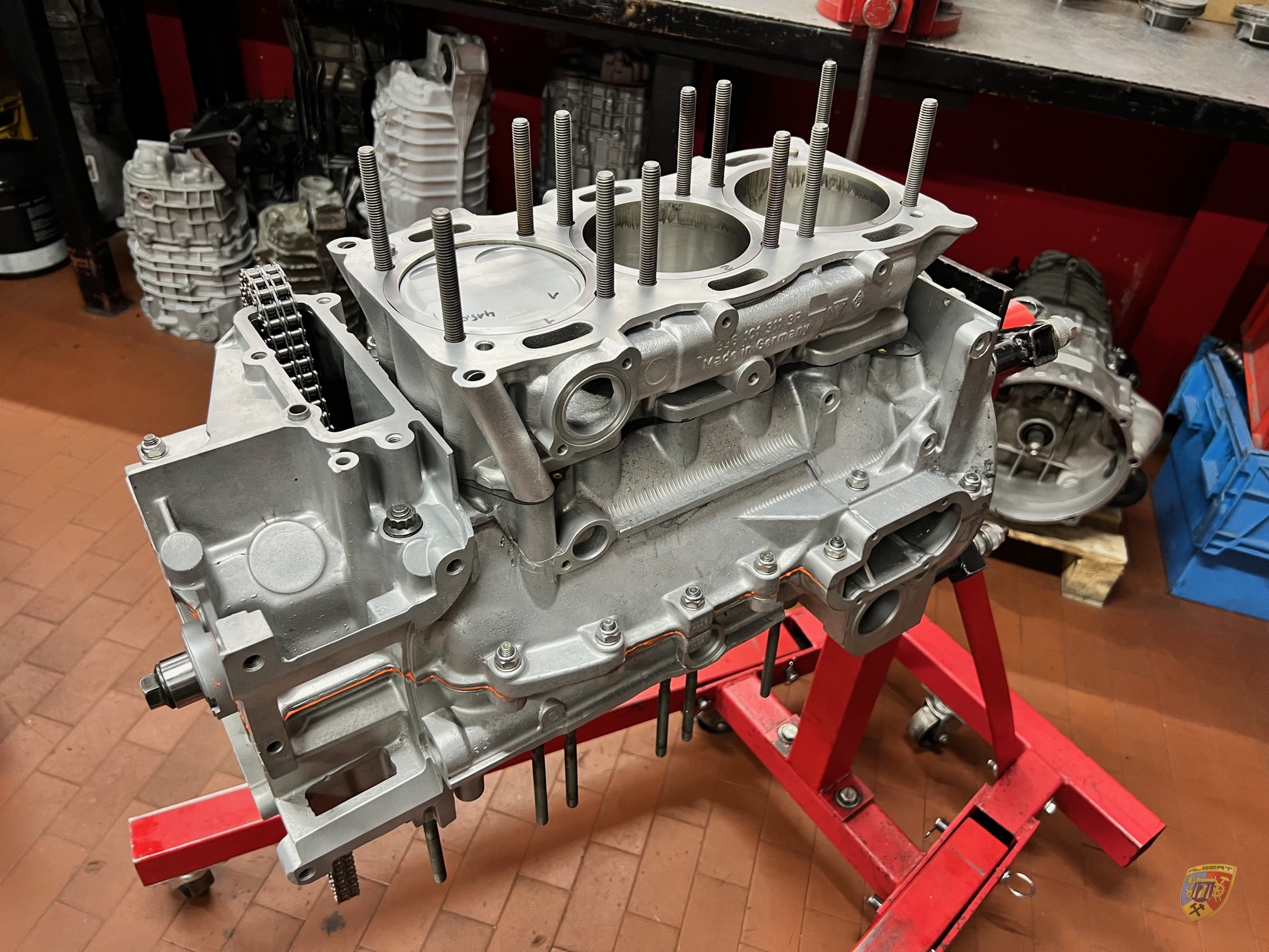 Porsche 996 GT3 Motor 4.0 Neuaufbau Kling