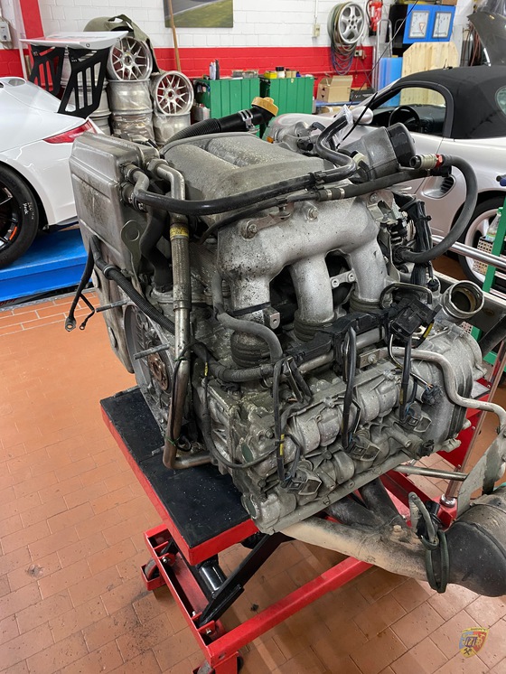 Porsche 991 GT3 Cup Motor- und Getriebekontrolle vor Saison