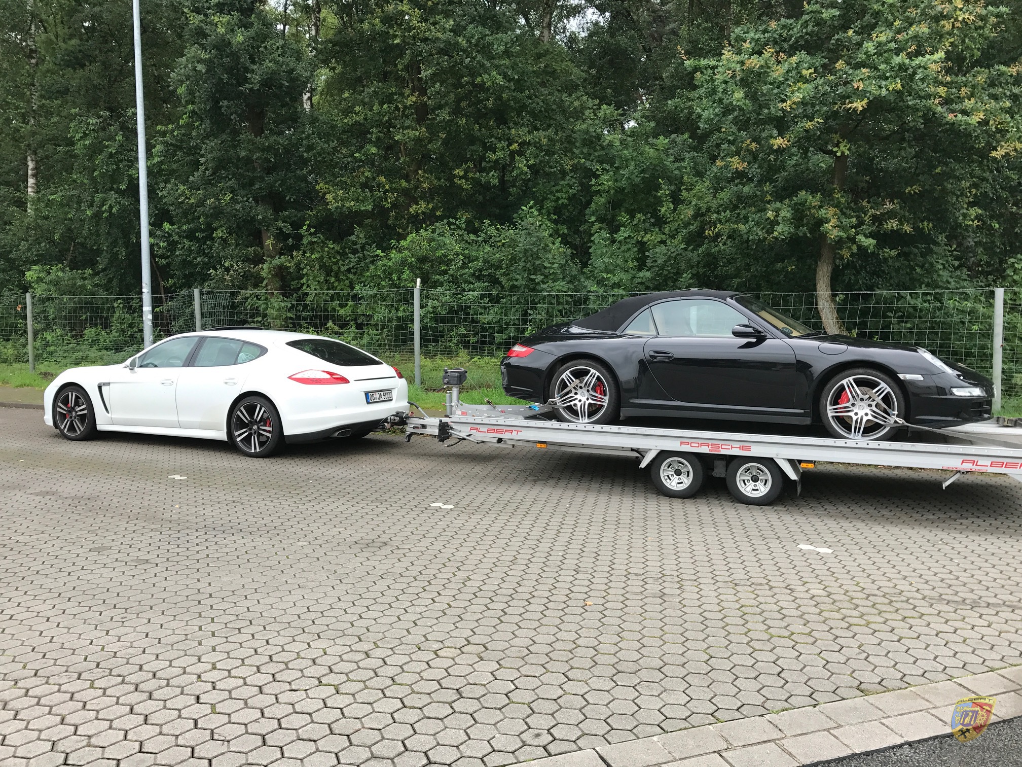 Porsche 997 Carrera Motorschaden Dänemark Kristensen