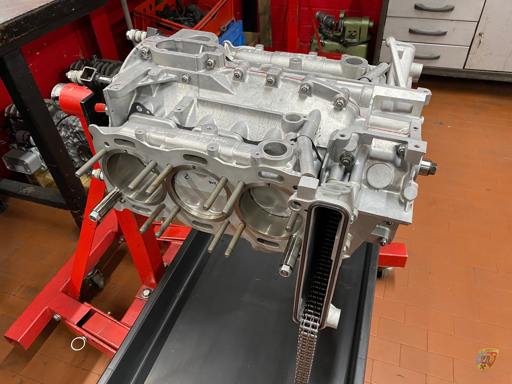 Porsche 996 GT3 Motor 4.0 Neuaufbau Kling