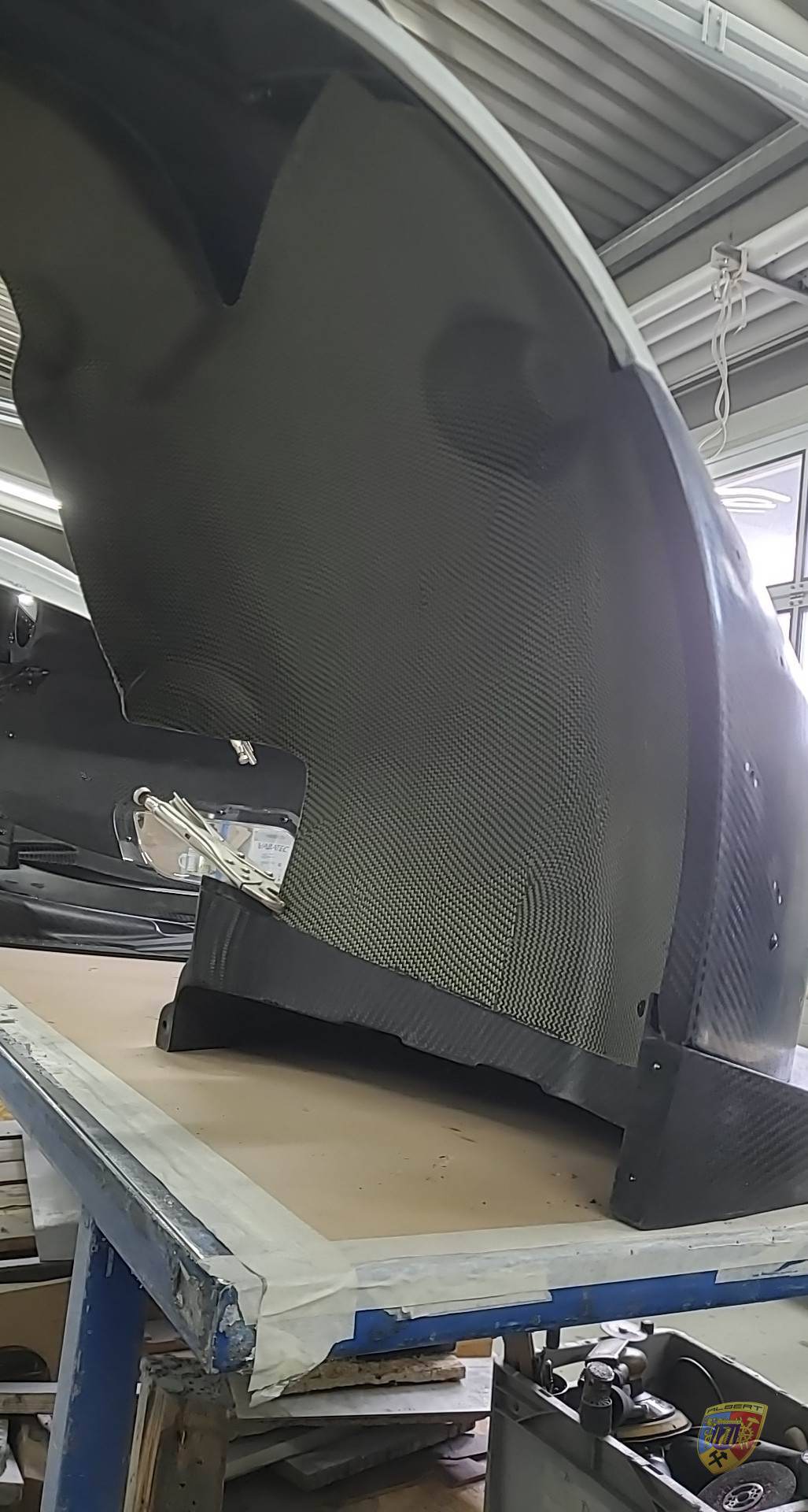 Porsche 991 GT3 R Typ 2016 Carbon Bausatz Fertigung Albert Motorsport