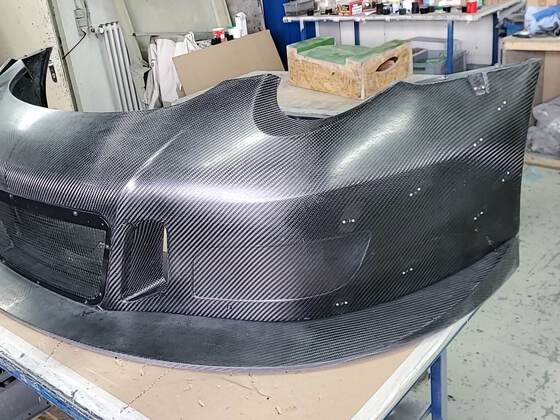 Porsche 991 GT3 R Typ 2016 Carbon Bausatz Fertigung Albert Motorsport
