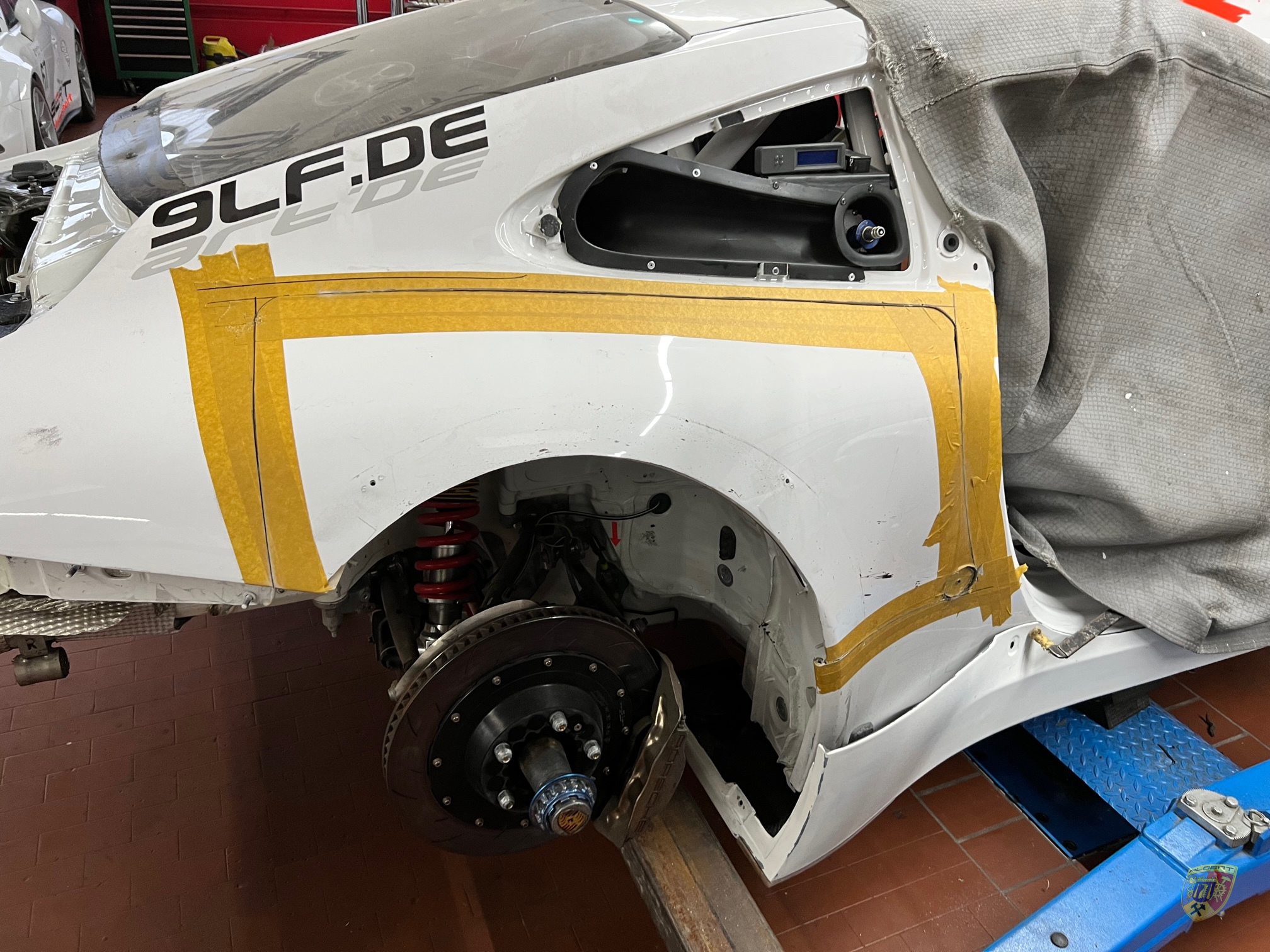Porsche 991 GT3 MR Umbau auf 991 GT3 R by Albert Motorsport