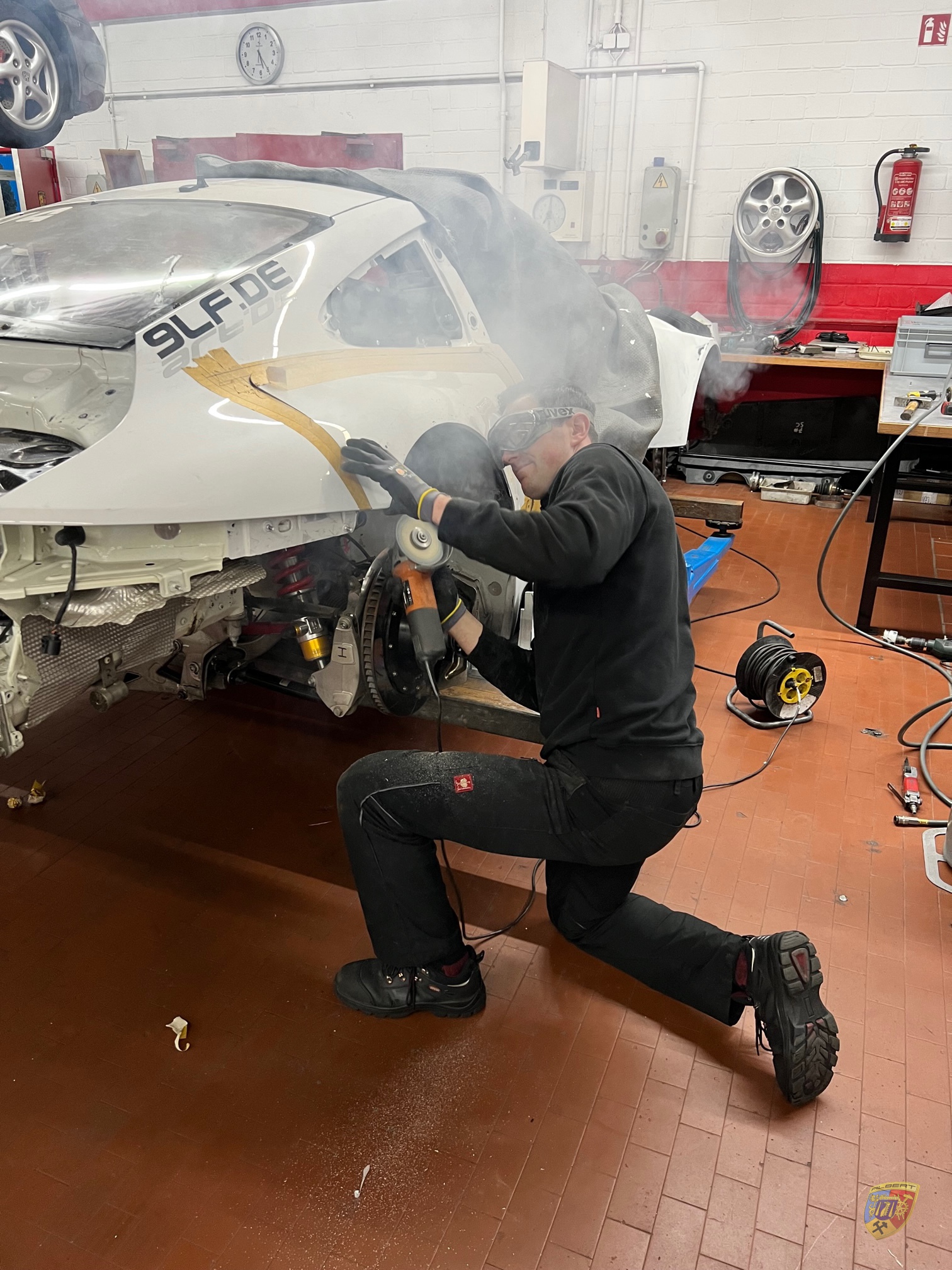 Porsche 991 GT3 MR Umbau auf 991 GT3 R by Albert Motorsport