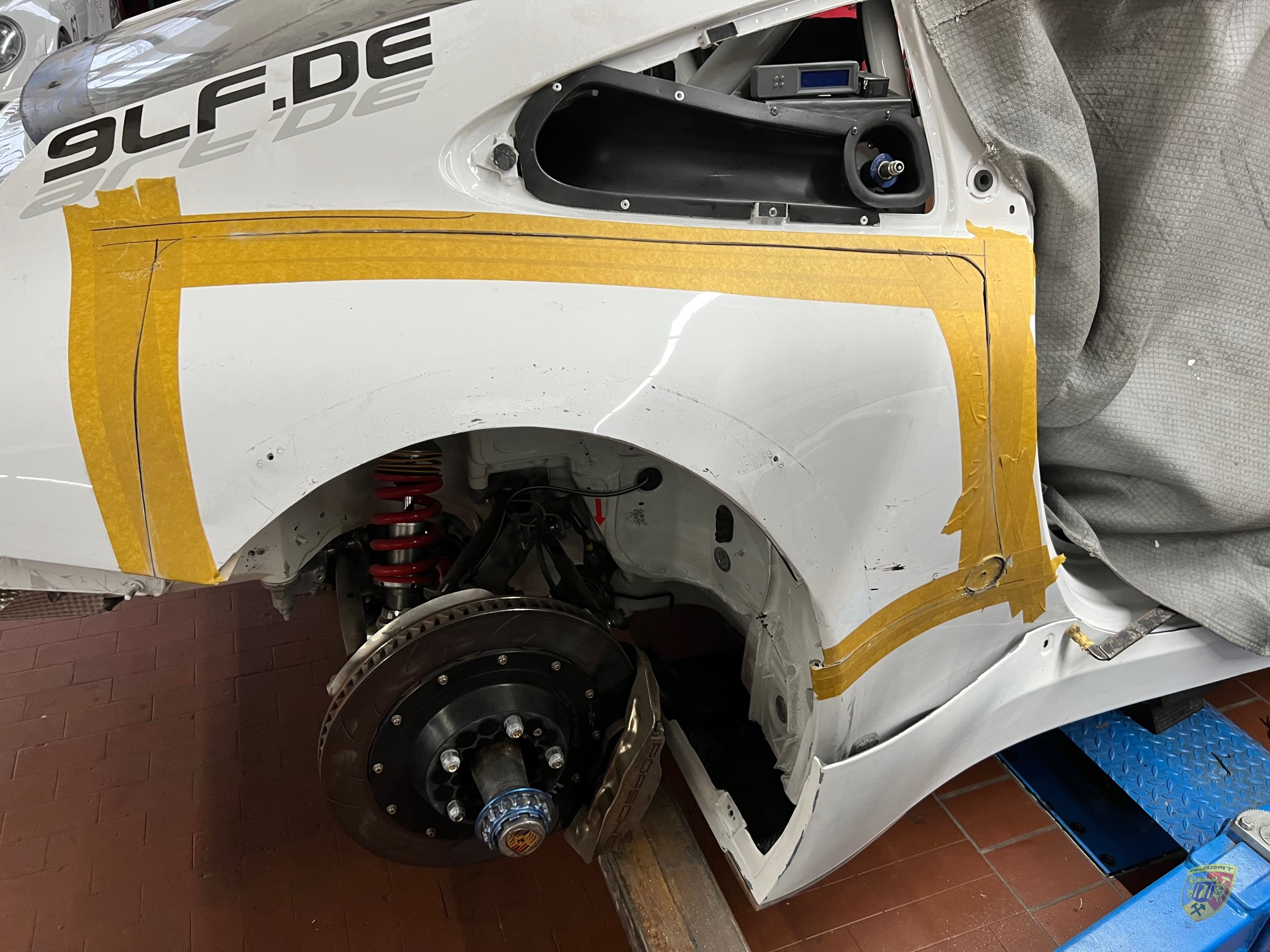 Porsche 991 GT3 MR Umbau auf 991 GT3 R by Albert Motorsport