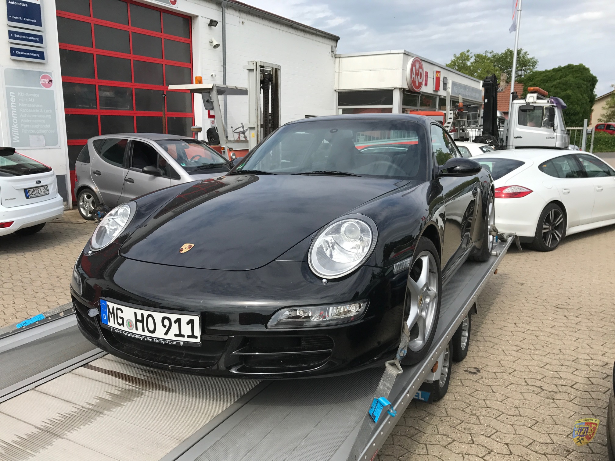 Porsche 997 Carrera Motorschaden Moers