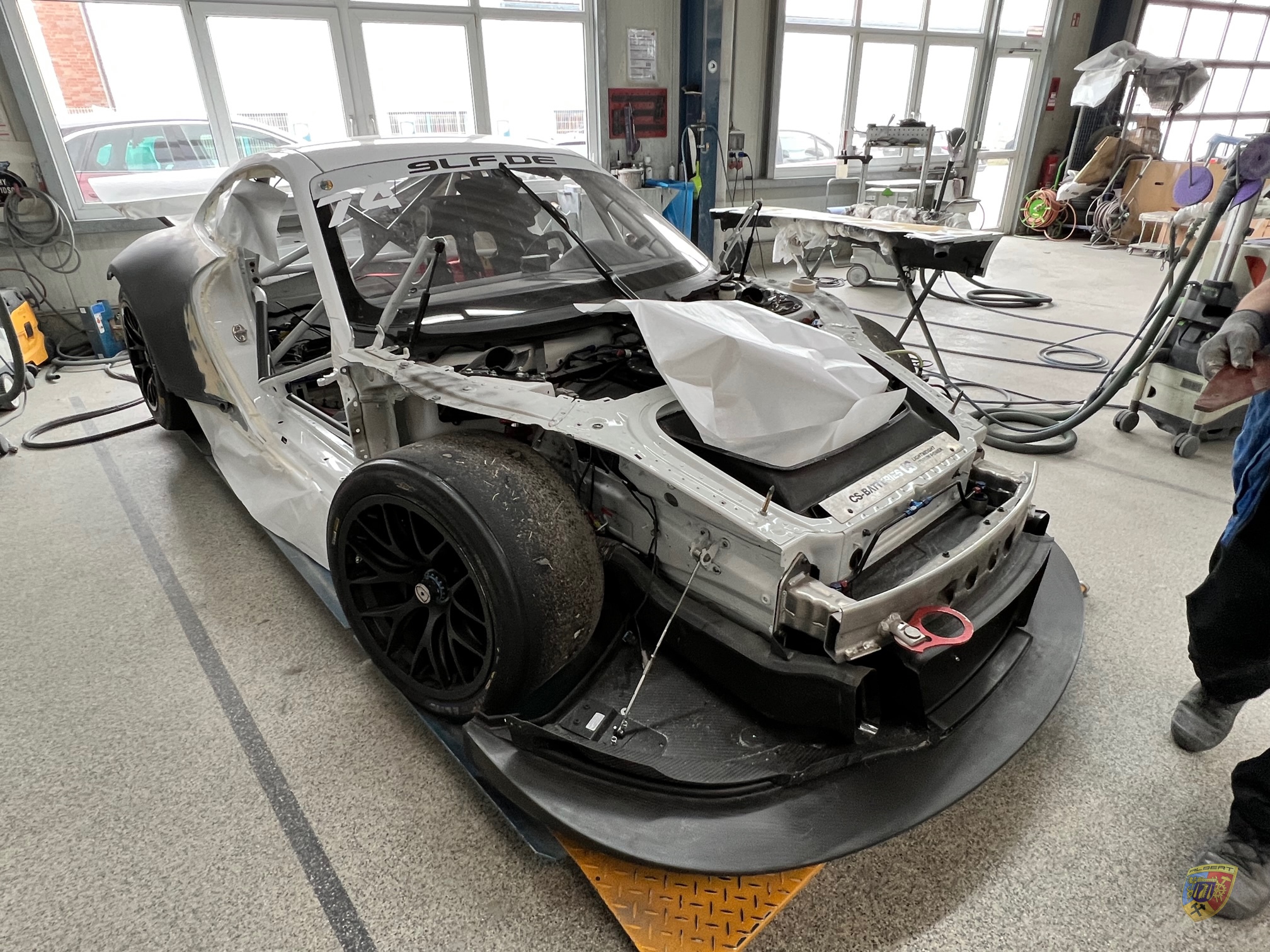 Porsche 991 GT3 MR Umbau auf 991 GT3 R by Albert Motorsport