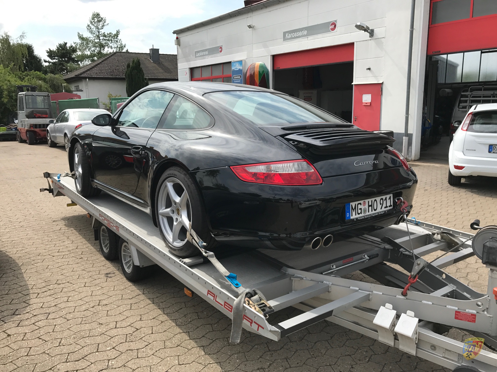 Porsche 997 Carrera Motorschaden Moers