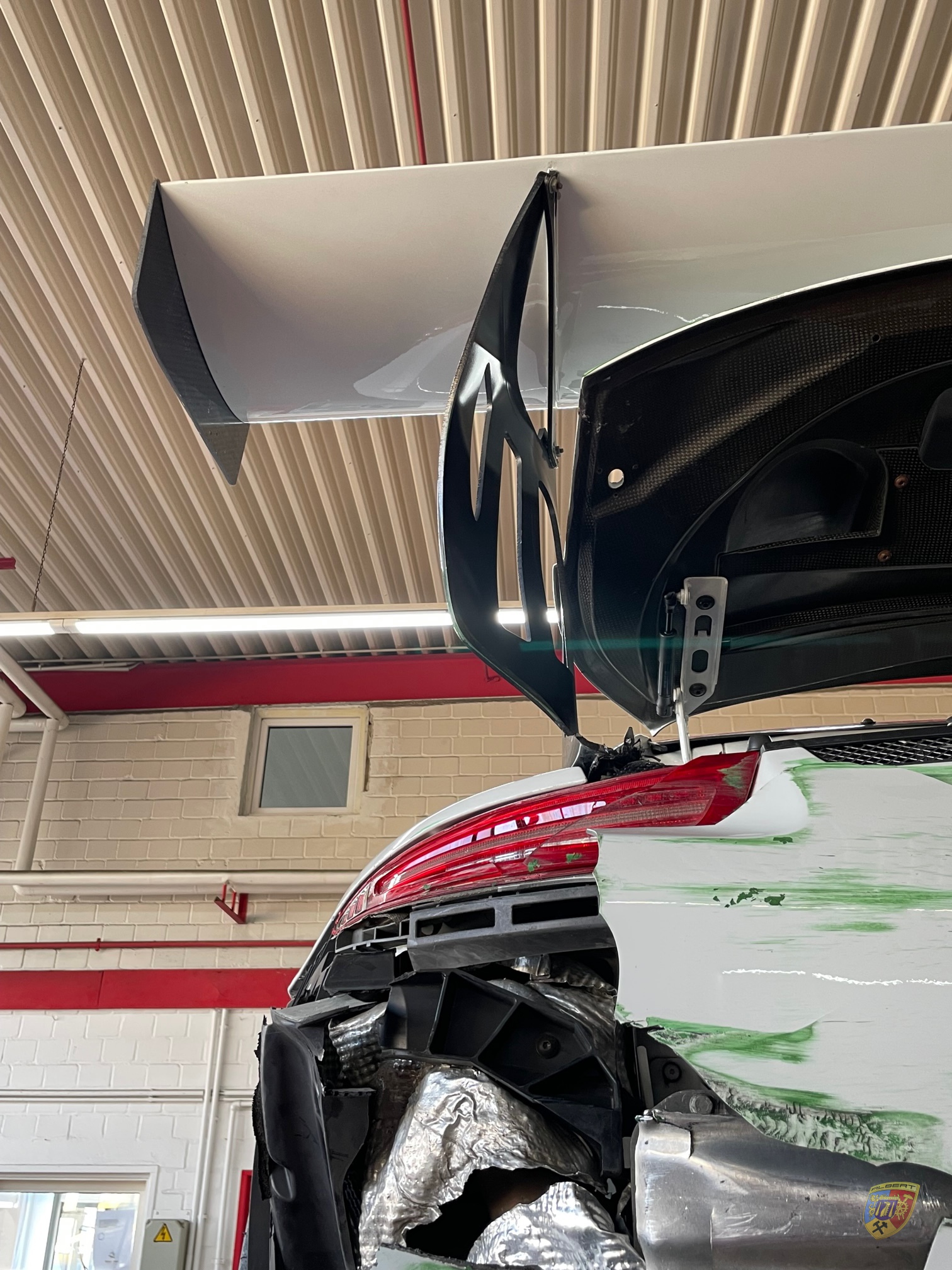 991 GT3 Cup Unfallreparatur