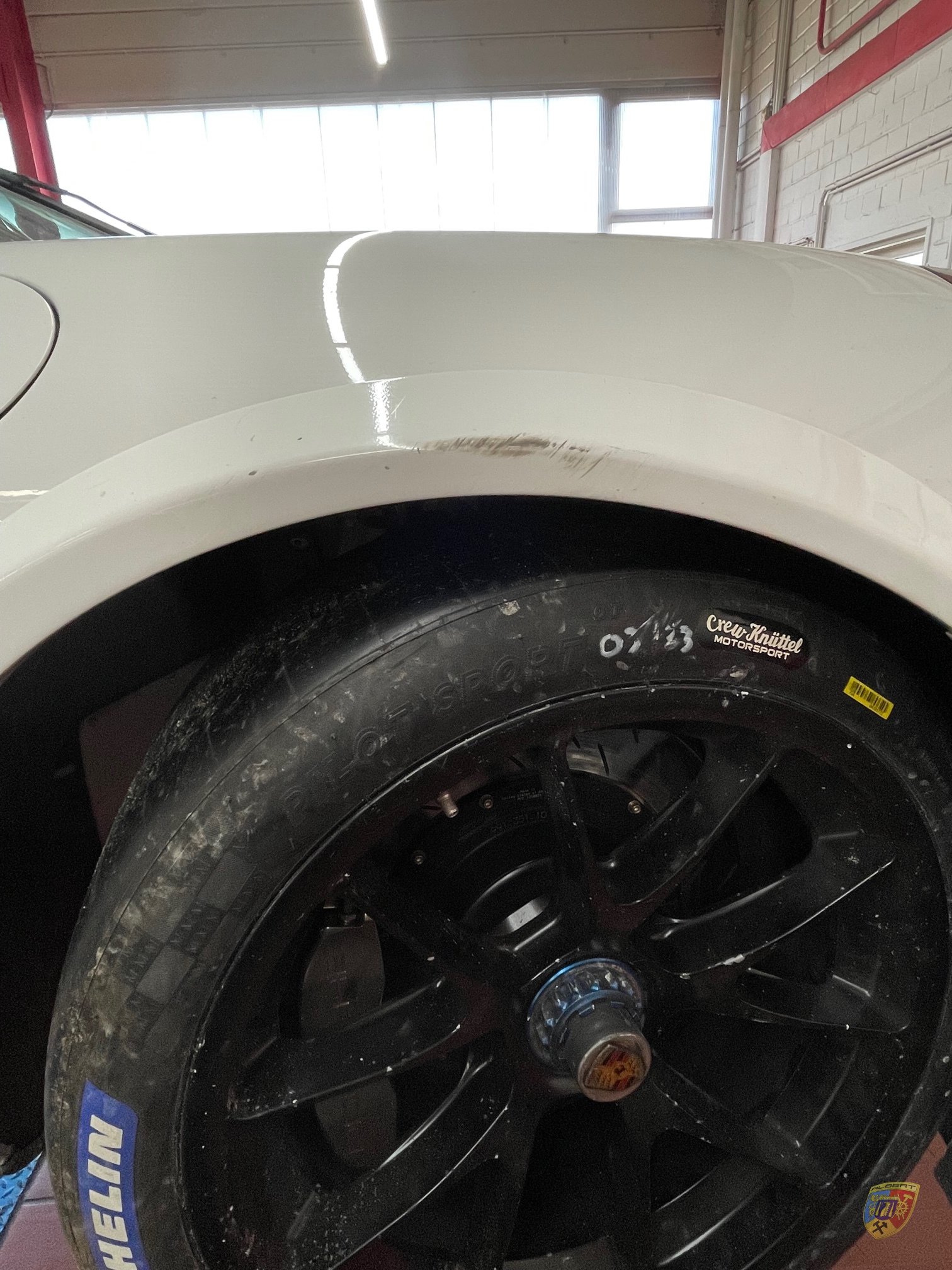 991 GT3 Cup Unfallreparatur