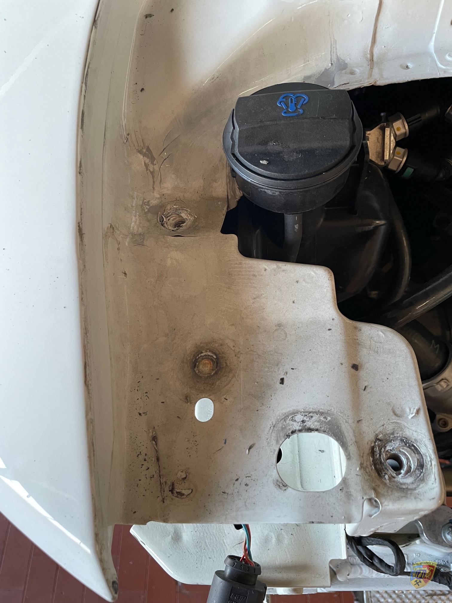 991 GT3 Cup Unfallreparatur
