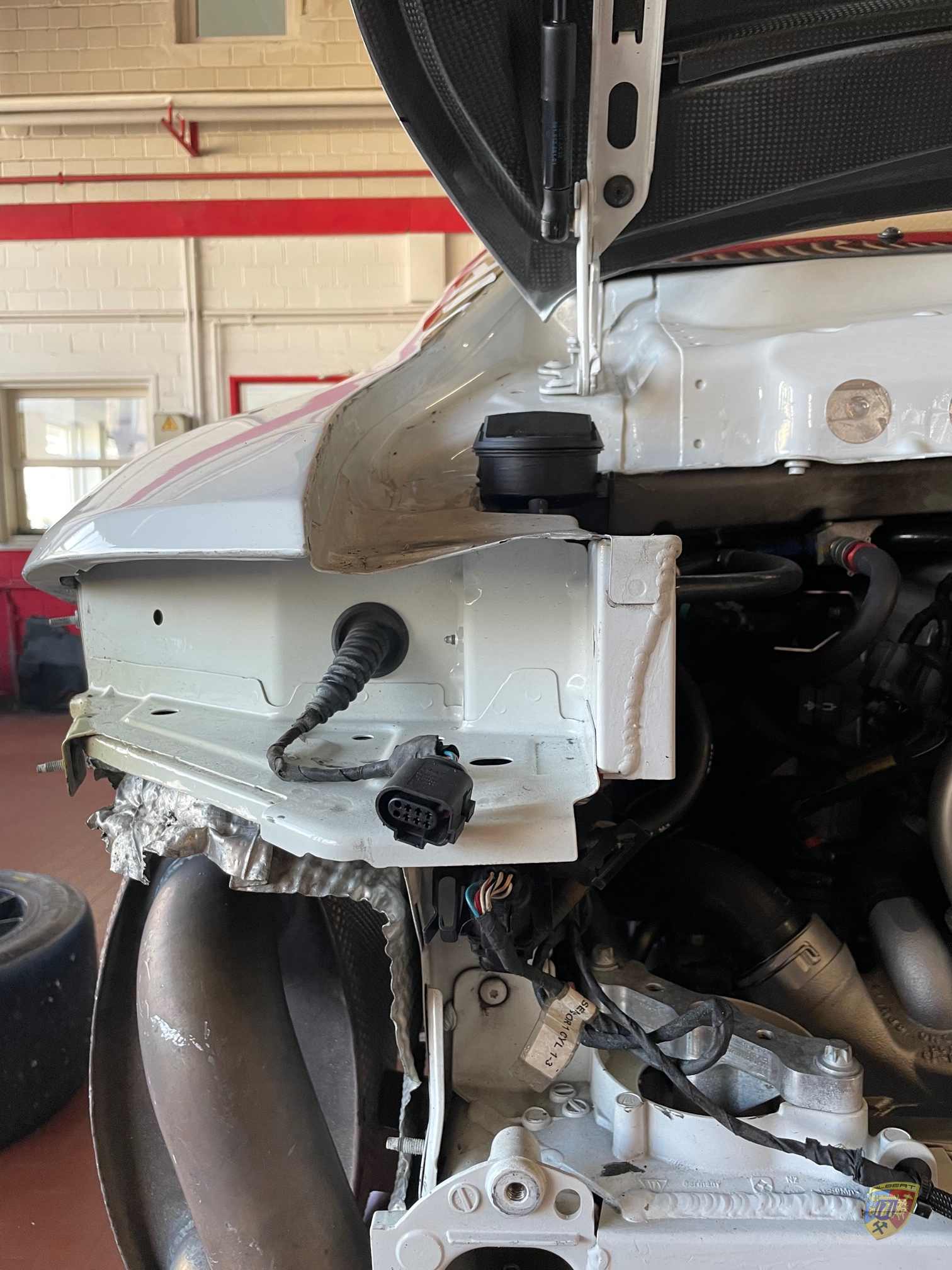991 GT3 Cup Unfallreparatur