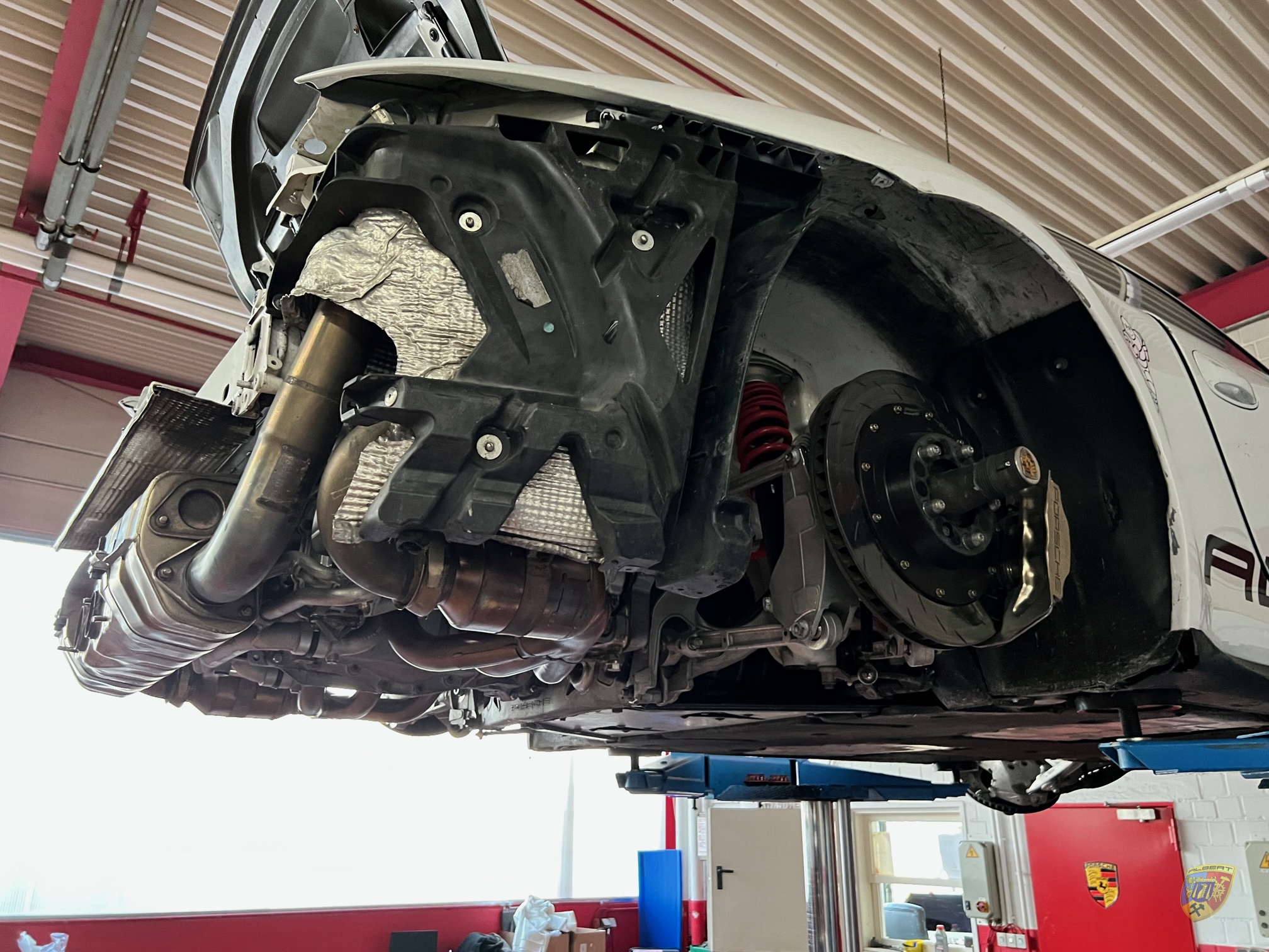 991 GT3 Cup Unfallreparatur