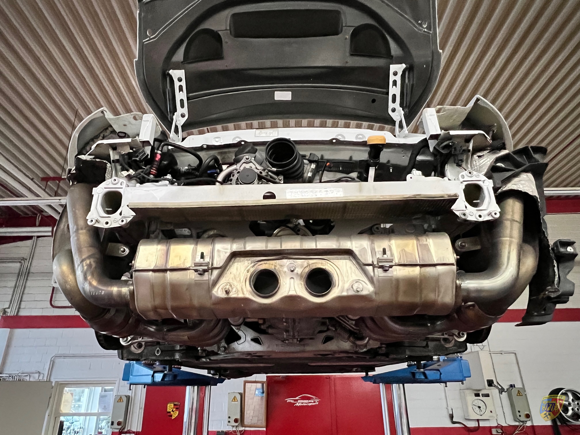 991 GT3 Cup Unfallreparatur