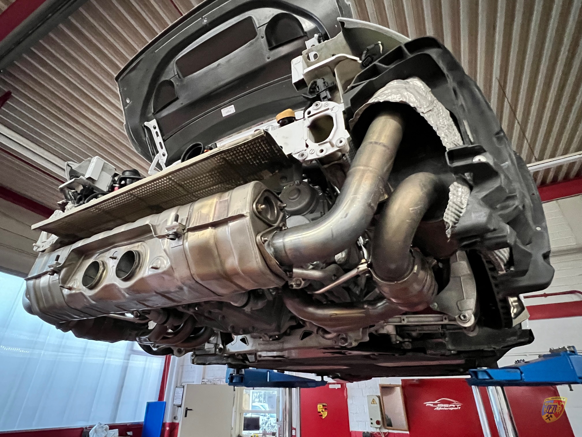 991 GT3 Cup Unfallreparatur