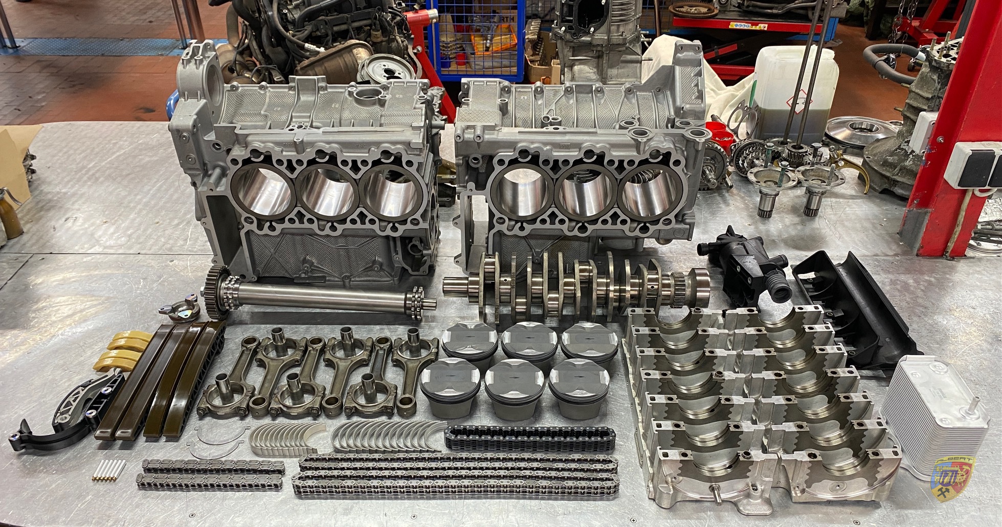 Porsche 996 Carrera Motorschaden und Upgrade Richter