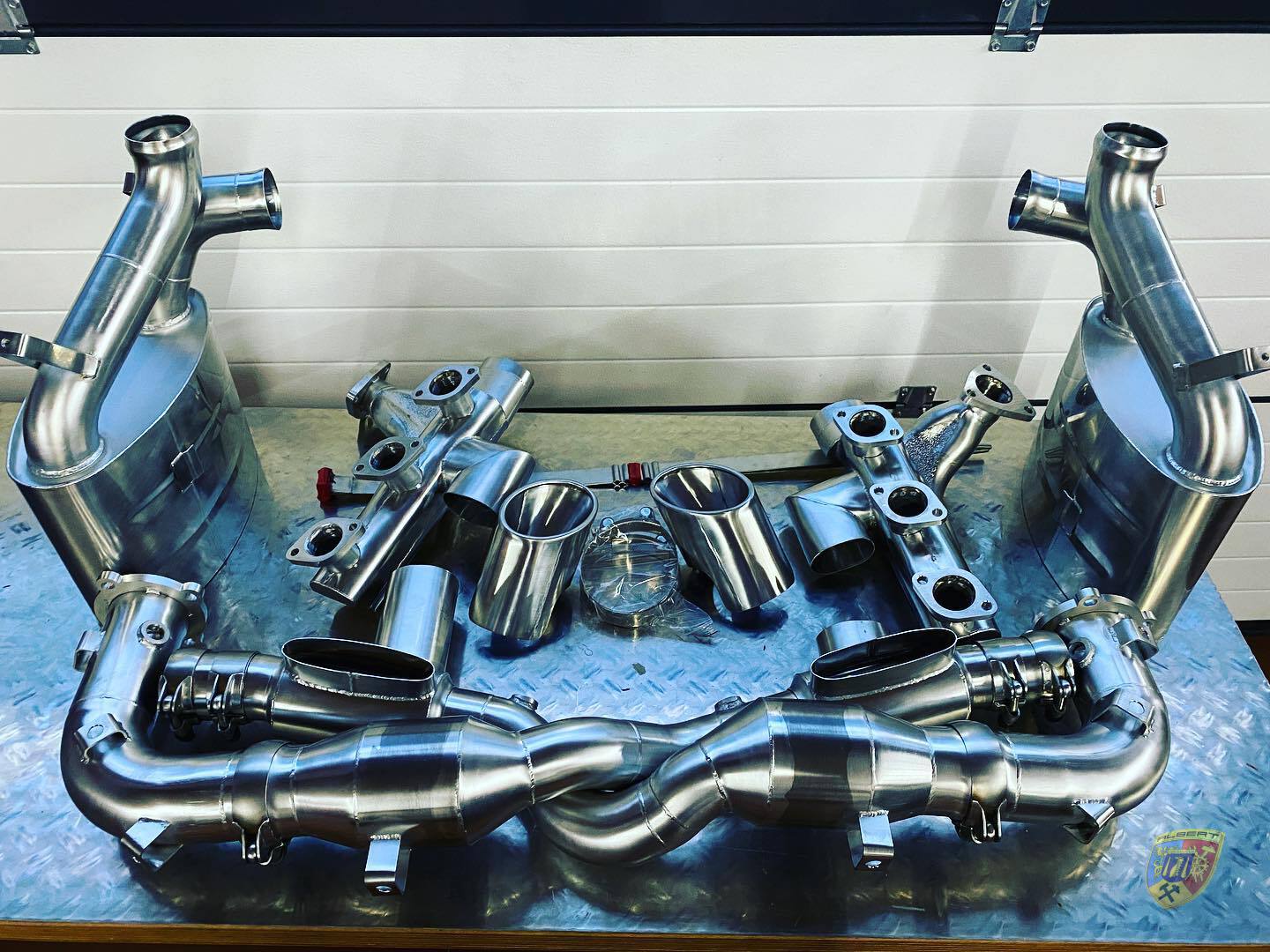 Porsche 993 TT GT2 Auspuff Exhaust from Albert Motorsport