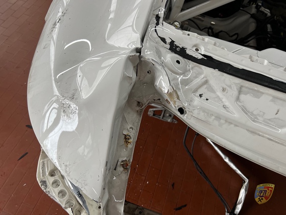 Porsche 997 GT3 R Unfallschaden Wasxxx