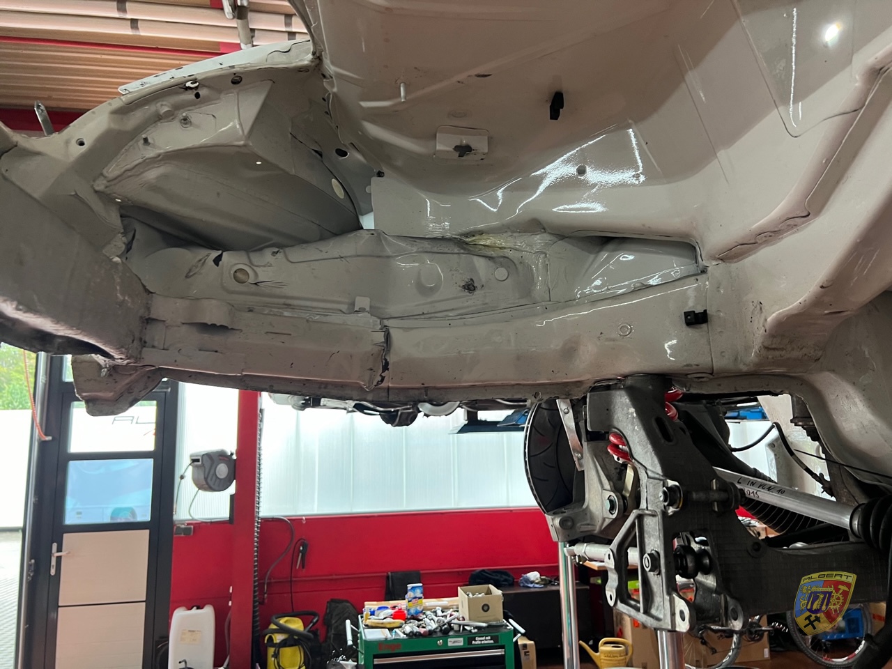 Porsche 997 GT3 R Unfallschaden Wasxxx
